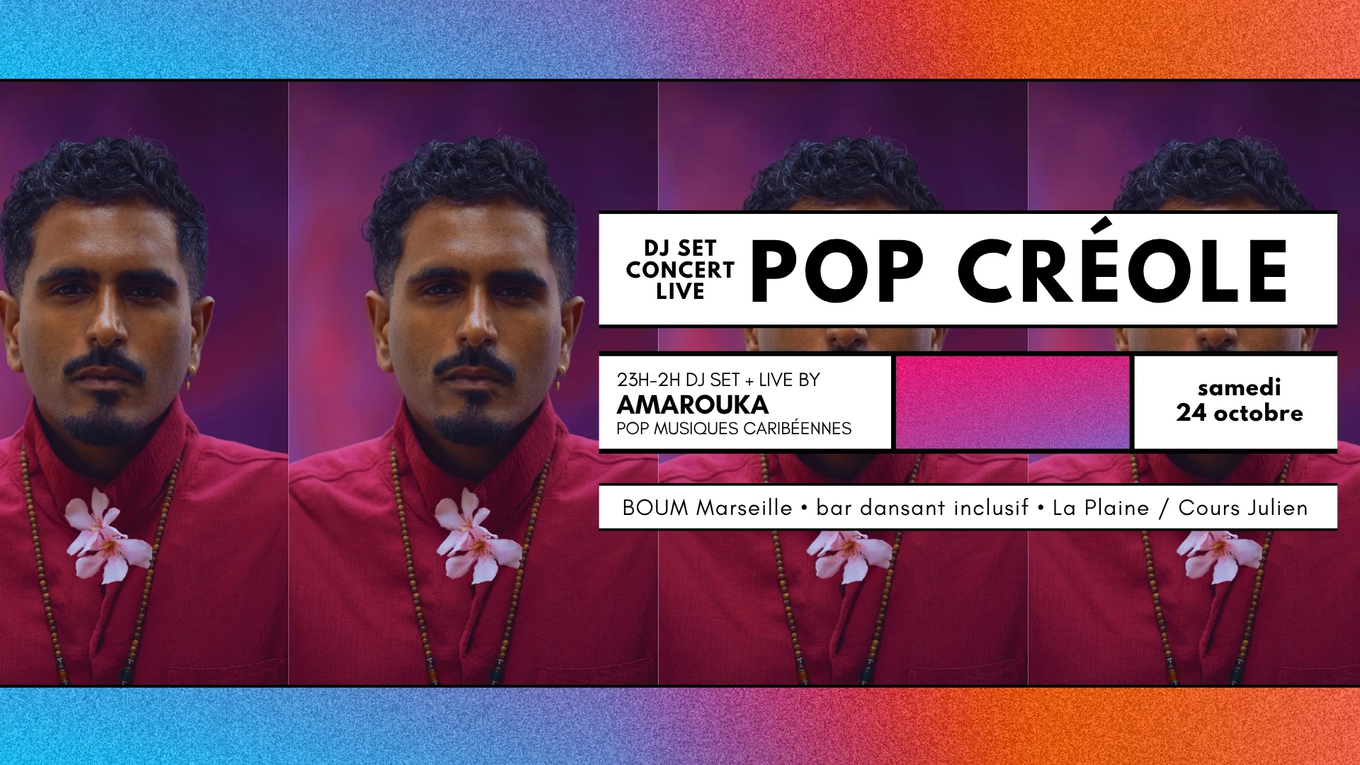 Boum Pop Créole By Amarouka (Dj Set Live Concert)