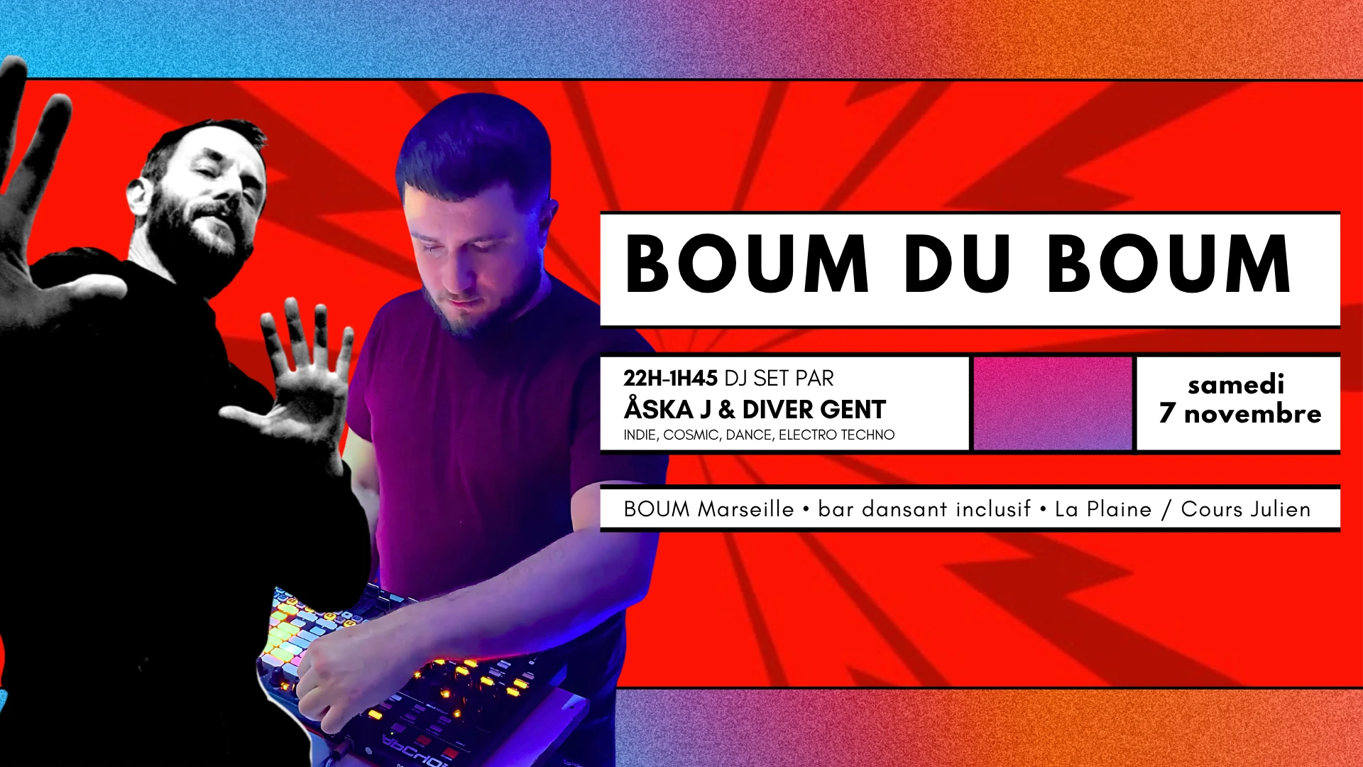 Boum Du Boum - Dj Sets By Åska & Diver Gent