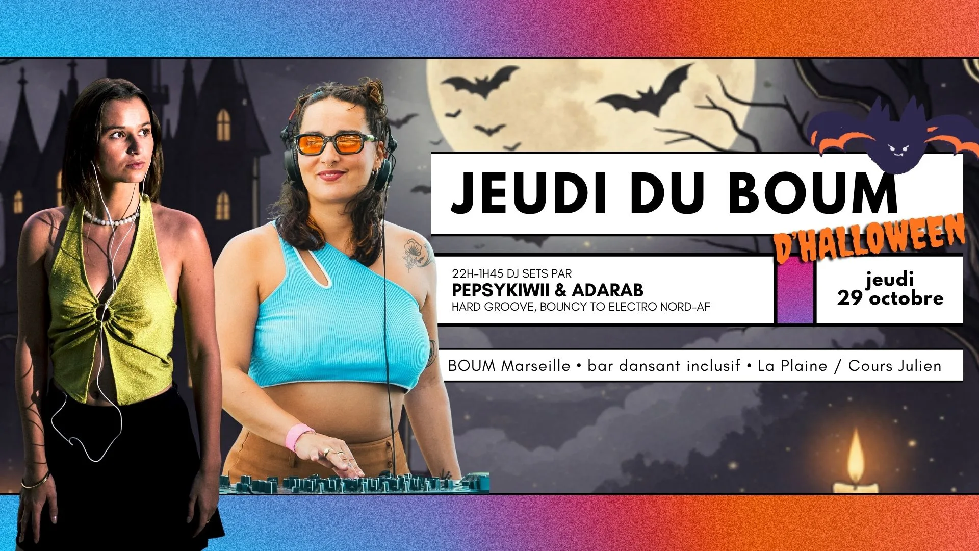 Jeudi Du Boum Spécial Pré-Halloween By Pepsykiwii & Adarab