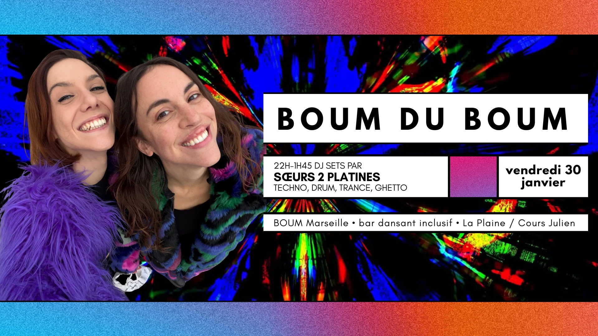 Boum Du Boum - Dj Sets By Soeurs 2 Platines