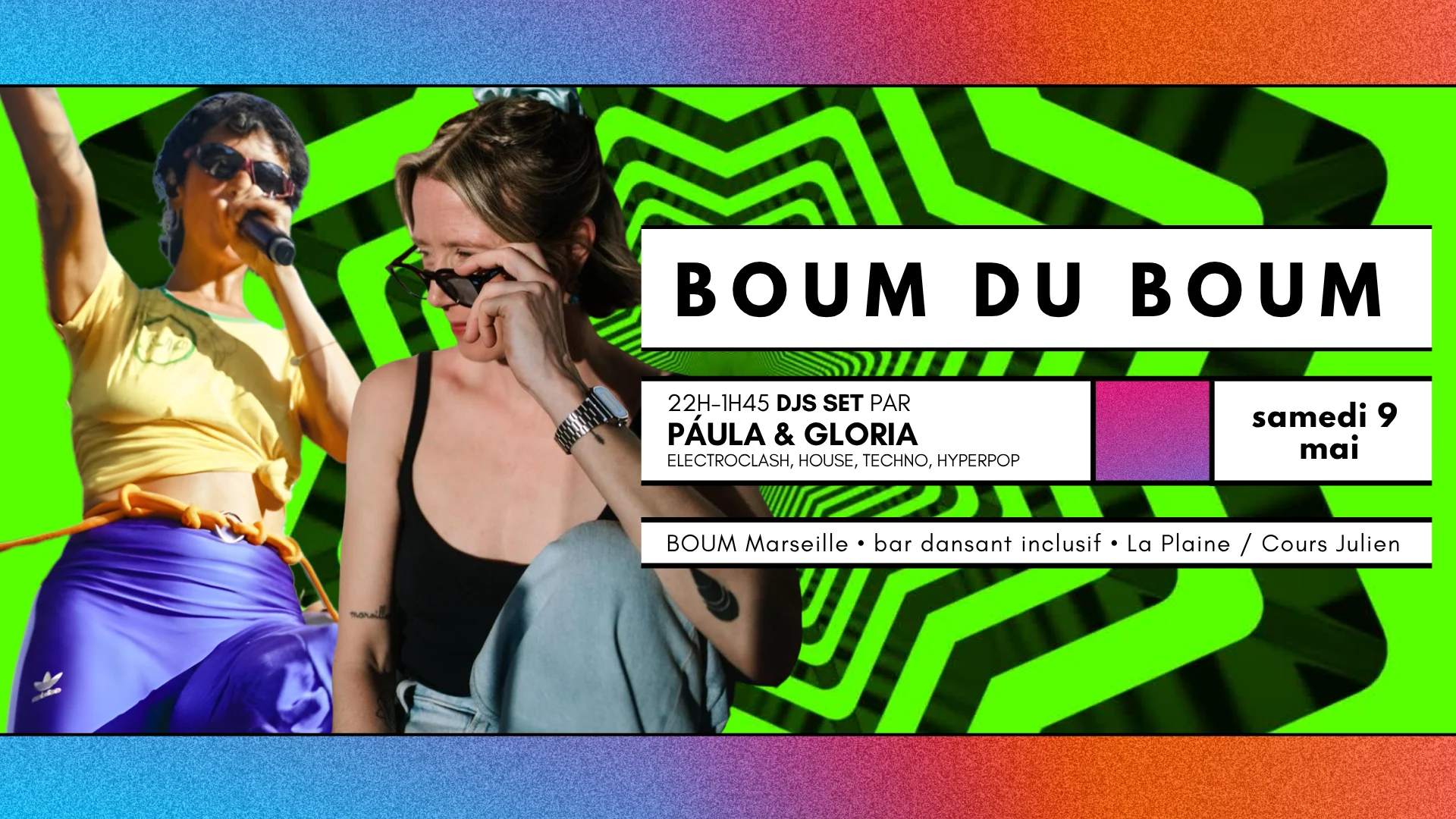 Boum Du Boum - Dj Sets By Gloria & Paula