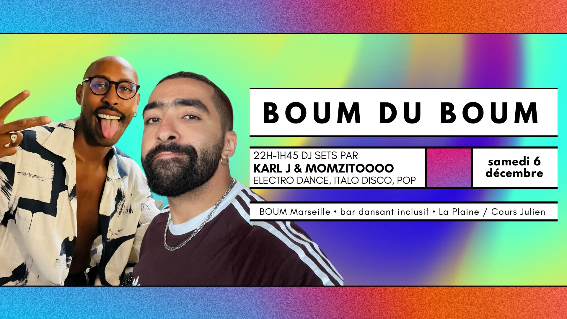 Boum Du Boum - Dj Sets By Karl J & Momzitoooo