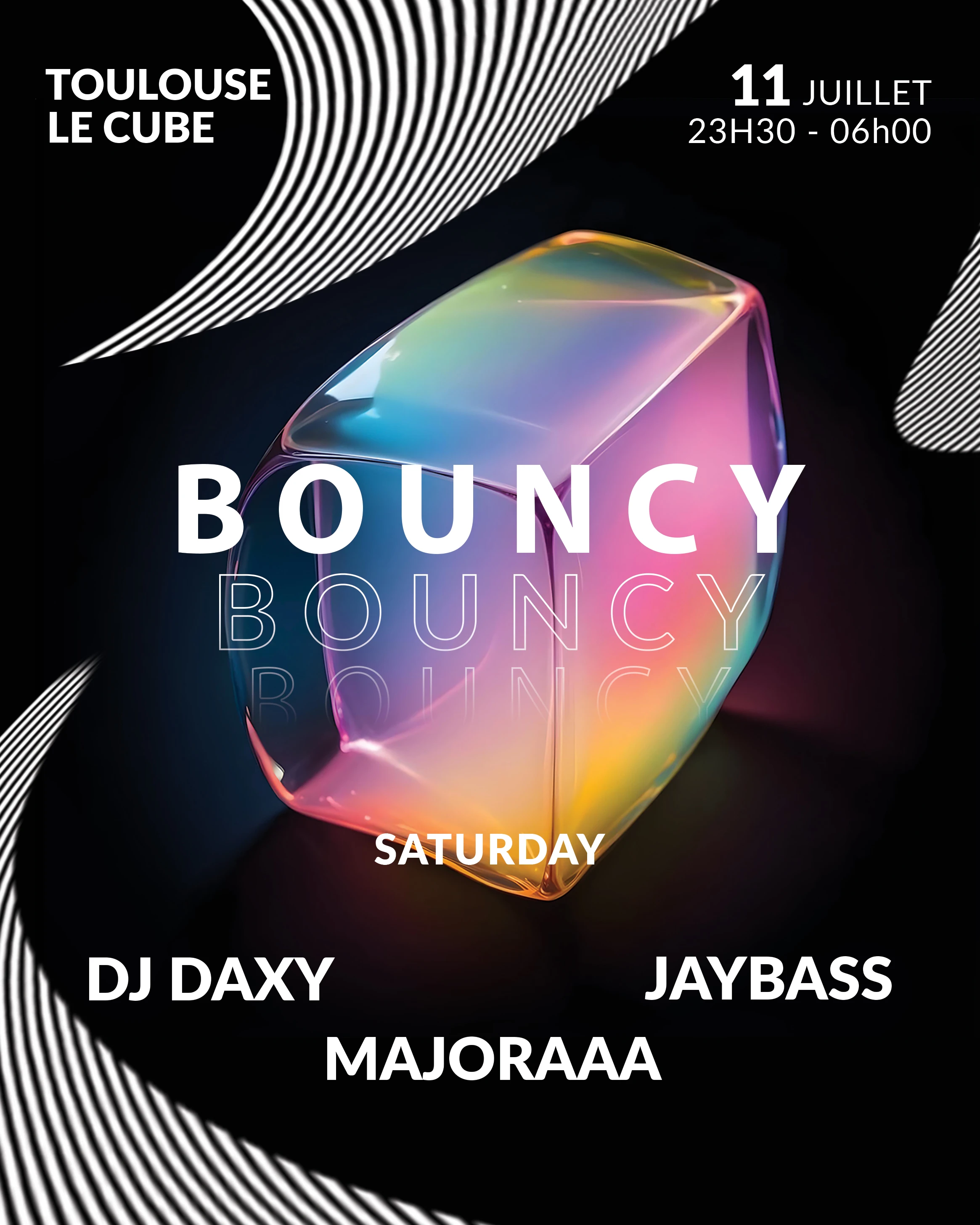 Bouncy Saturday Le Cube 11/07