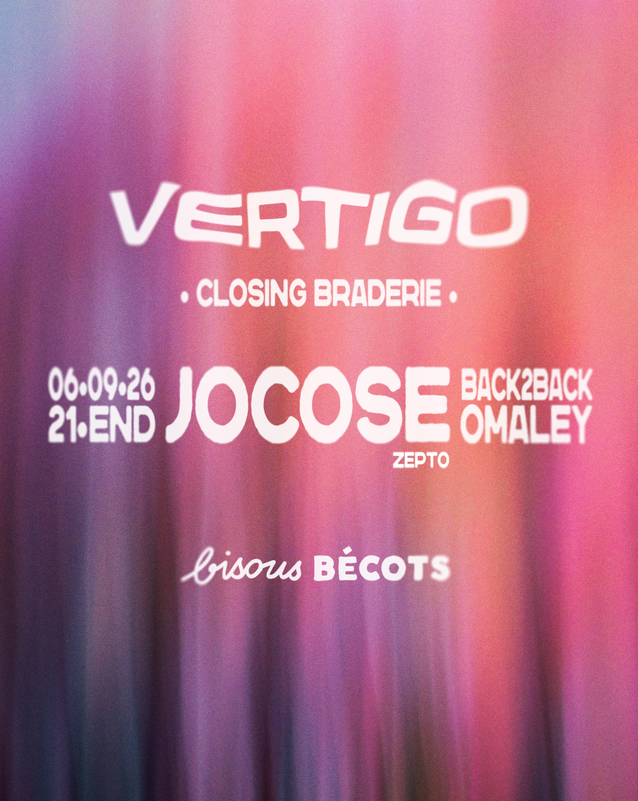 Vertigo Closing Braderie