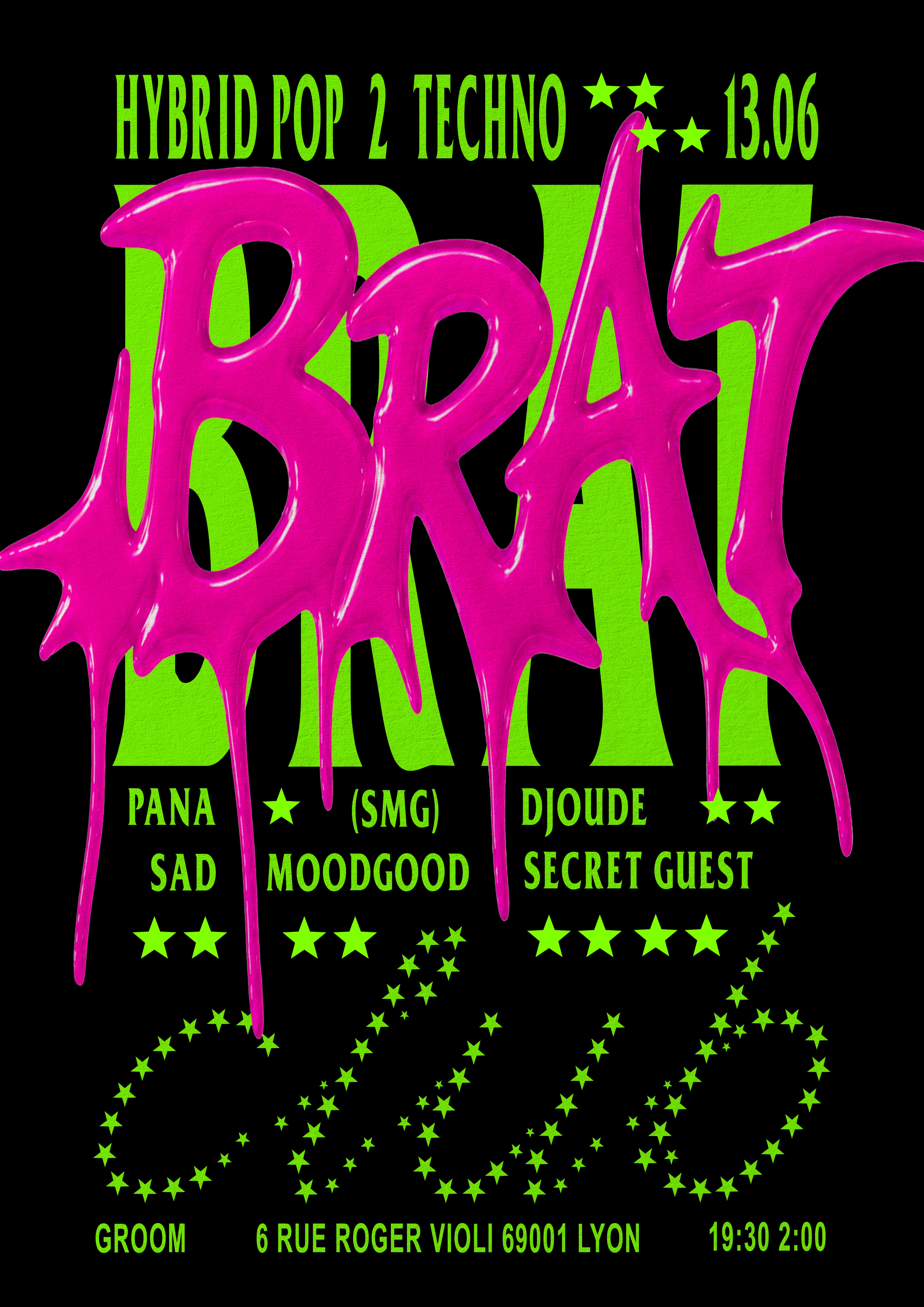Charli Party - « Brat Club » Hybrid Pop 2 Techno