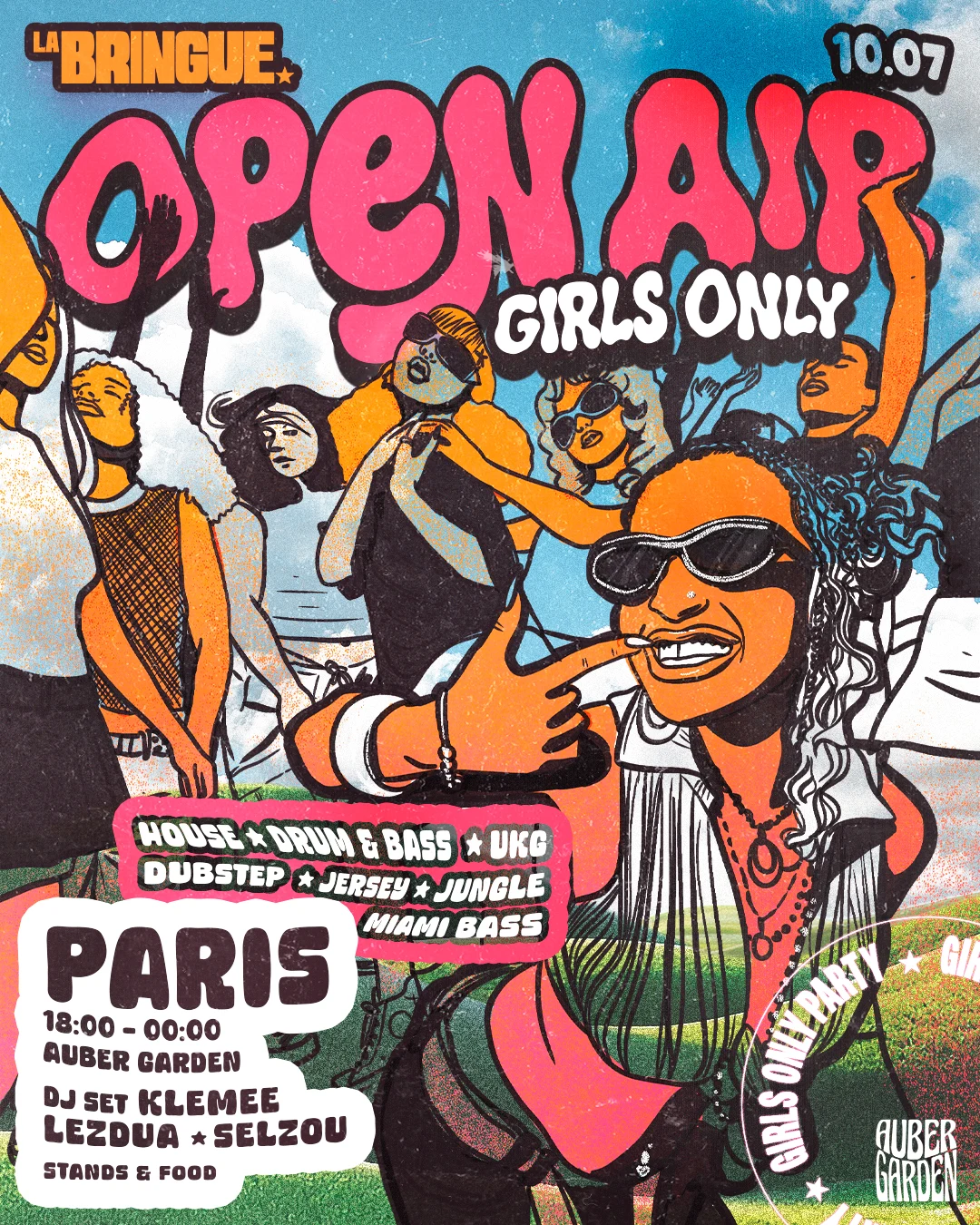 La Bringue - Open Air Girls Only - Paris