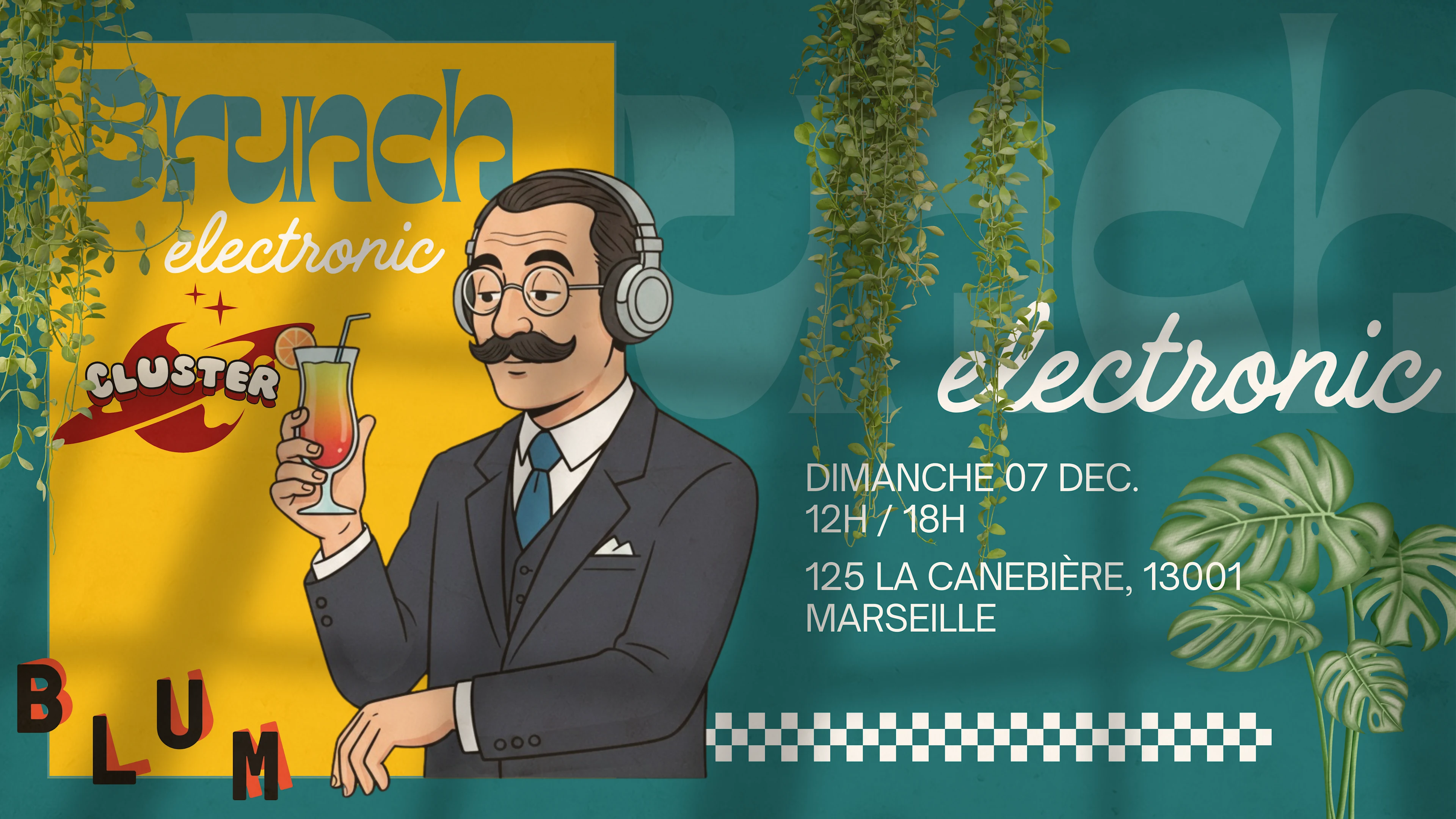 Brunch Electronic (Cluster Crew X Blum) Edition #2