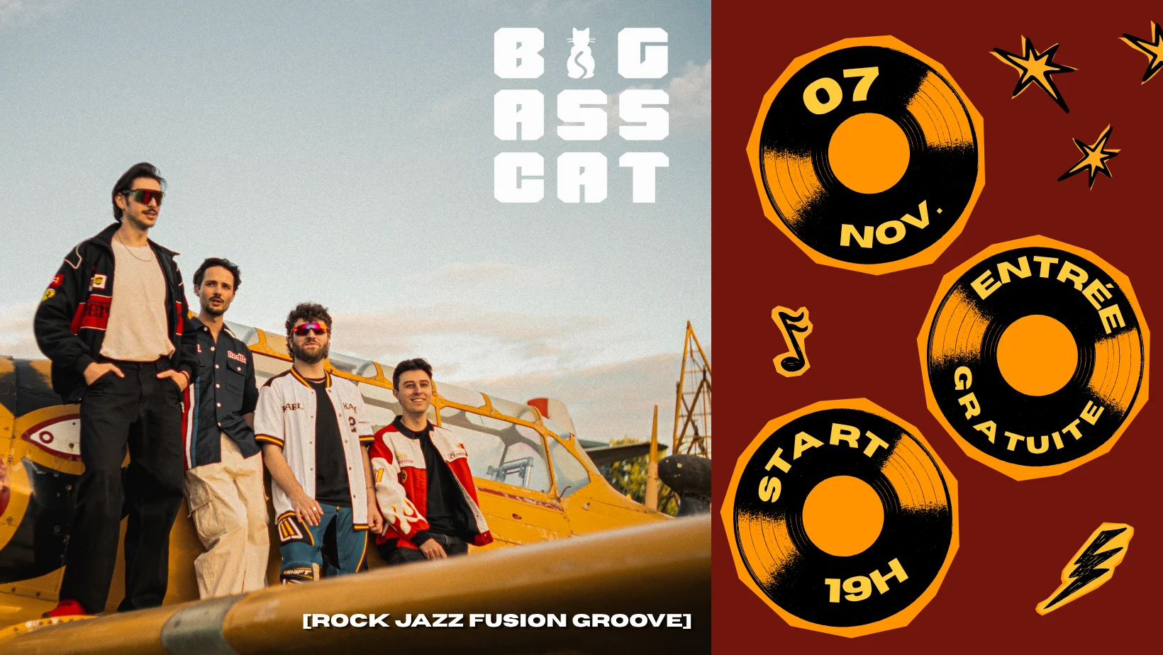Big Ass Cat [Groove] - Concert @Thebeersocialclub