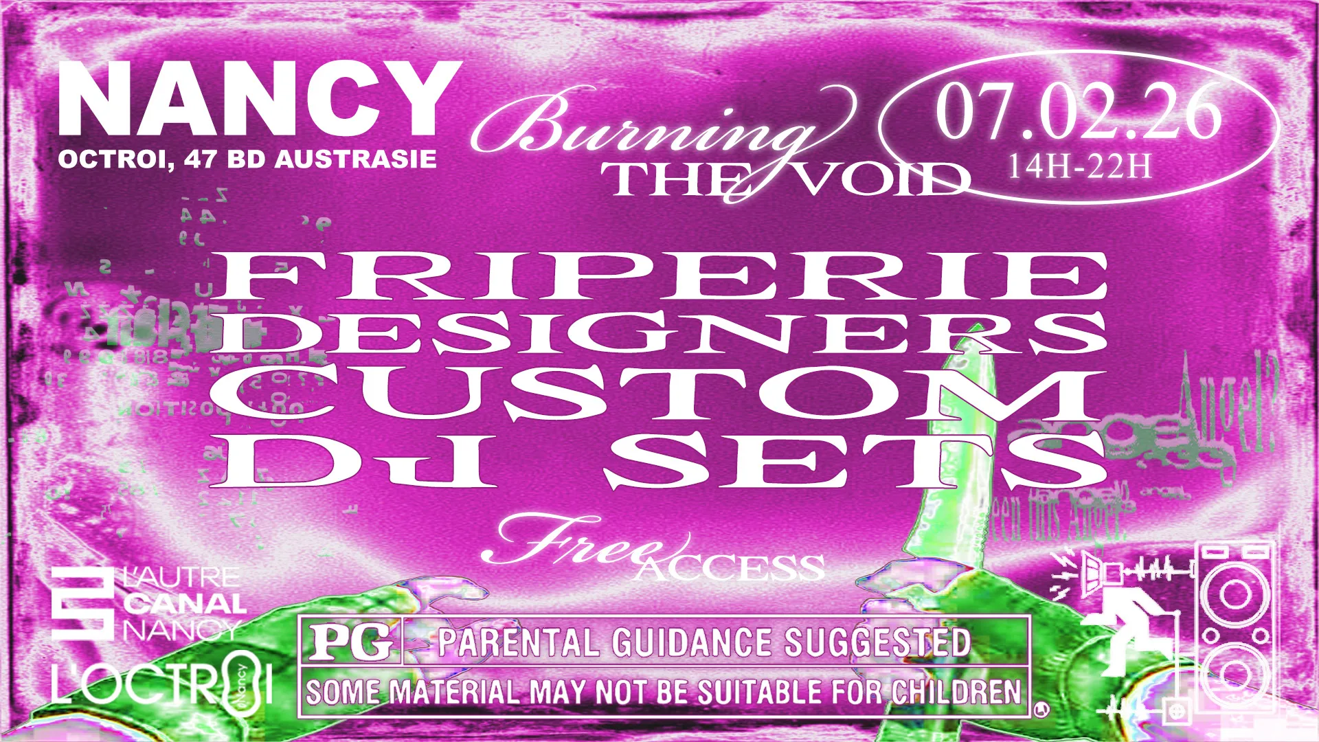 [Nancy] Friperie + Designers + Live Custom + Dj-Sets
