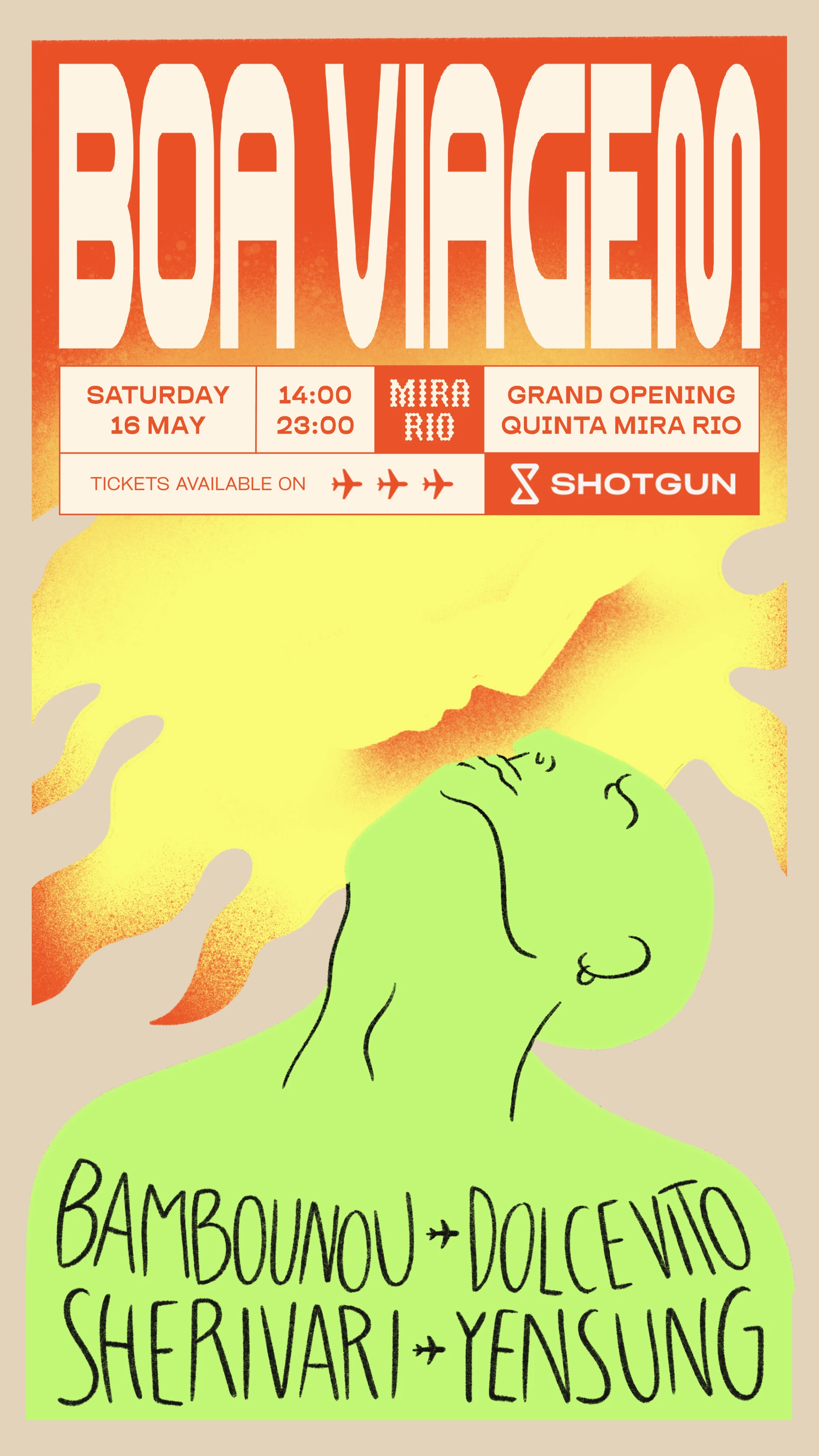 Boa Viagem X Mira Rio • Grand Opening W/ Bambounou And More