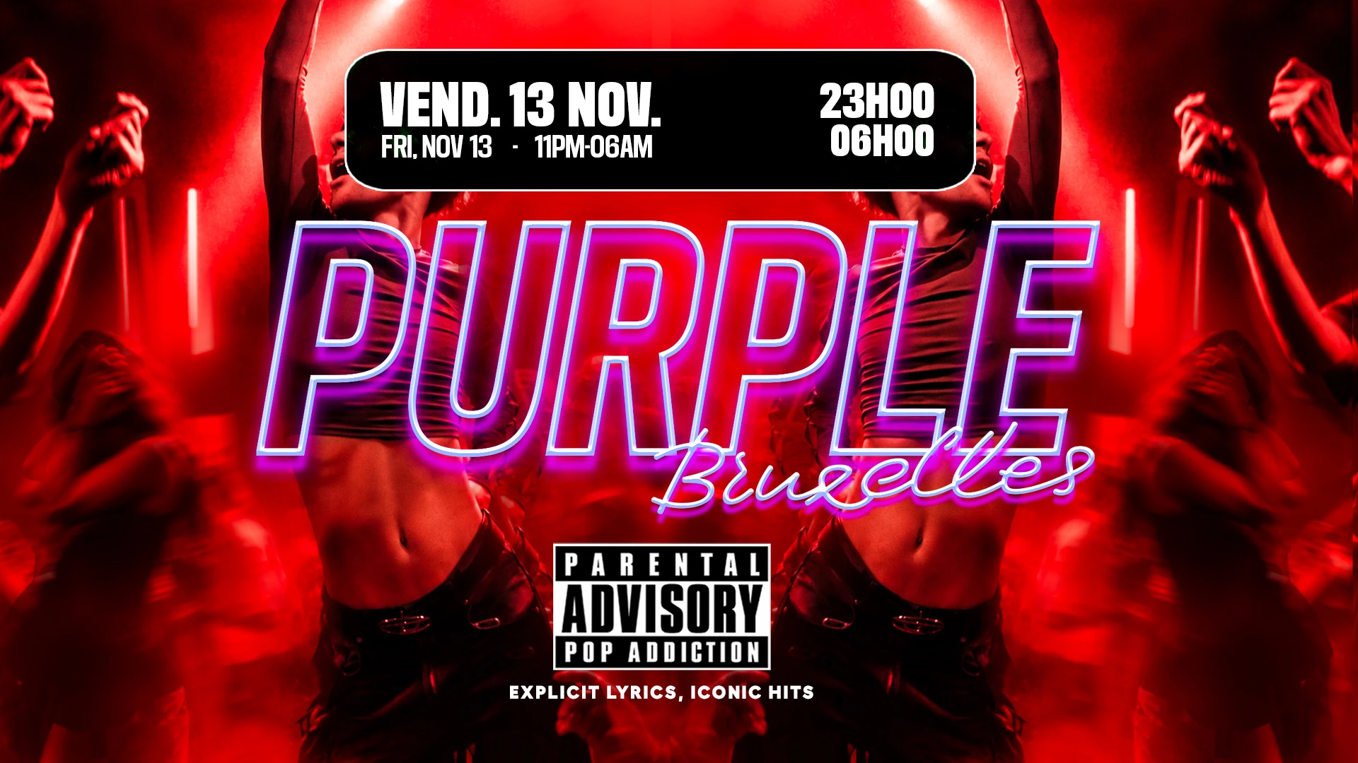 La Purple Bruxelles - Parental Advisory / Pop Addiction