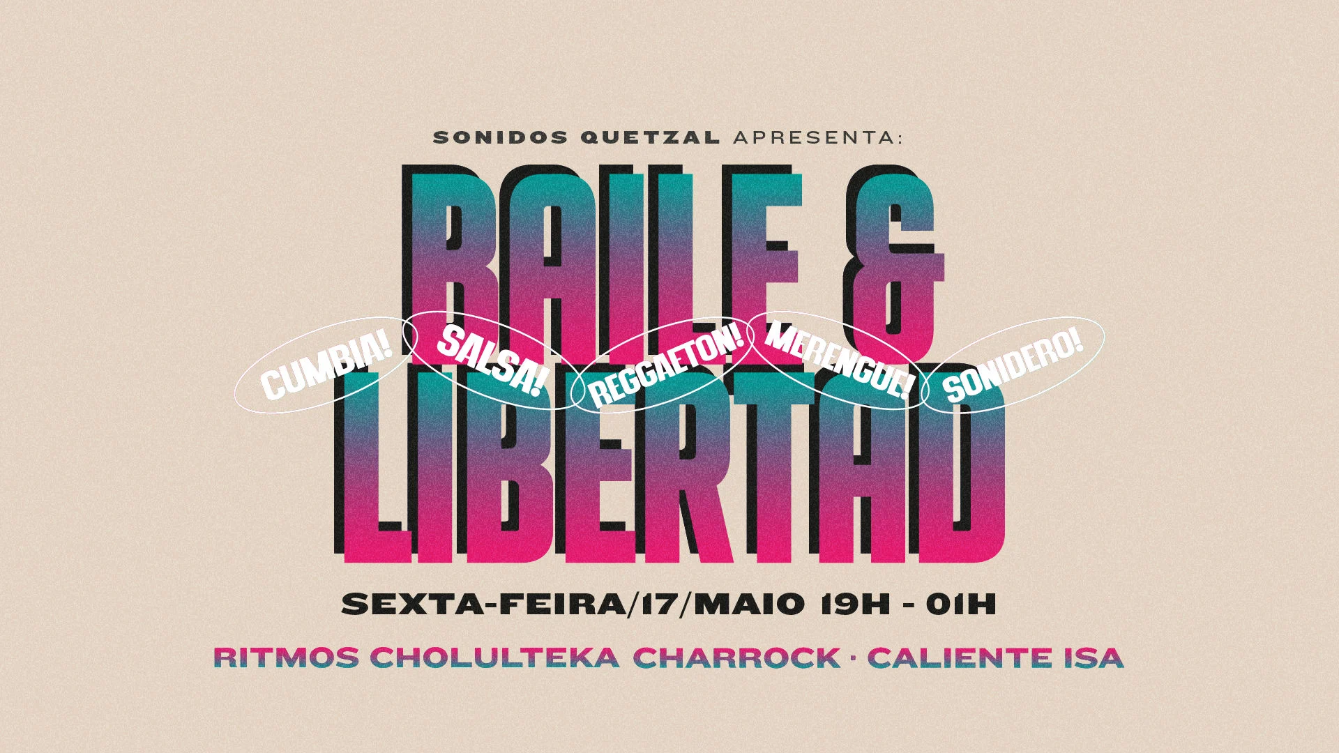 Baile & Libertad // Ritmos + Isa + Charrock