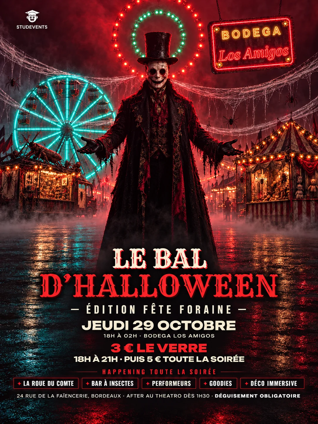 Le Bal D'halloween Bordeaux