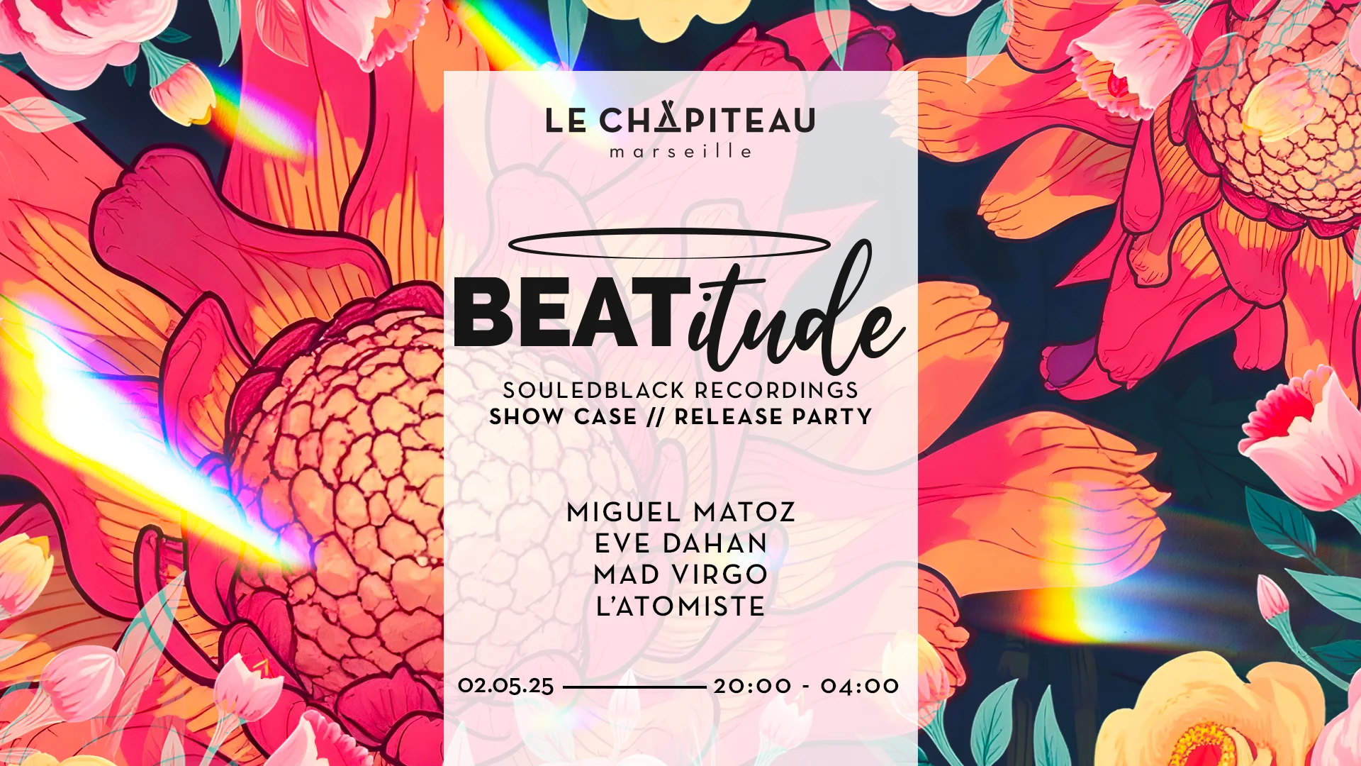 Grand Opening Beatitude Presente Souledblack Recording