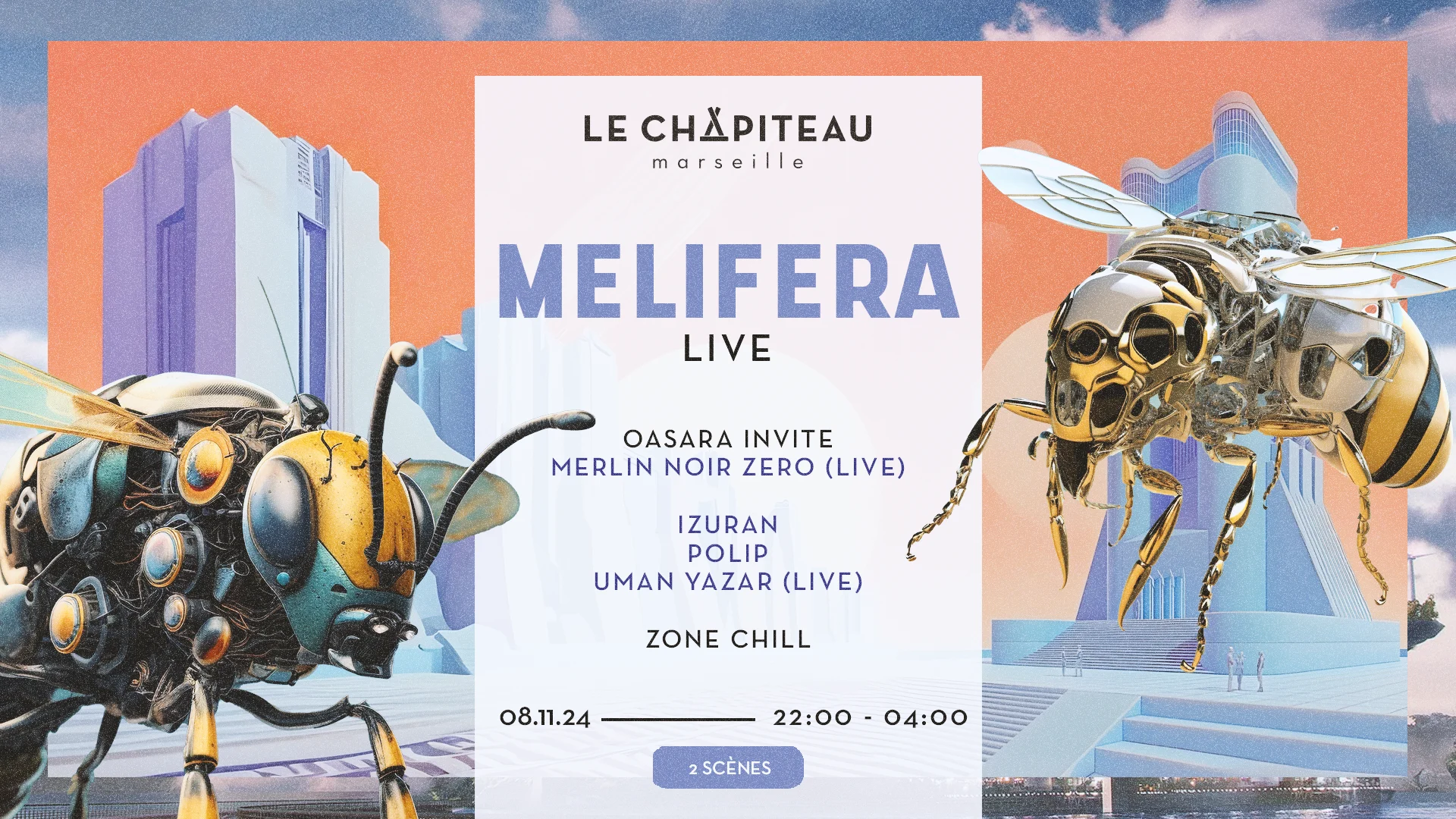 Melifera Live W/ Izuran, Polip, Uman Yazar & More