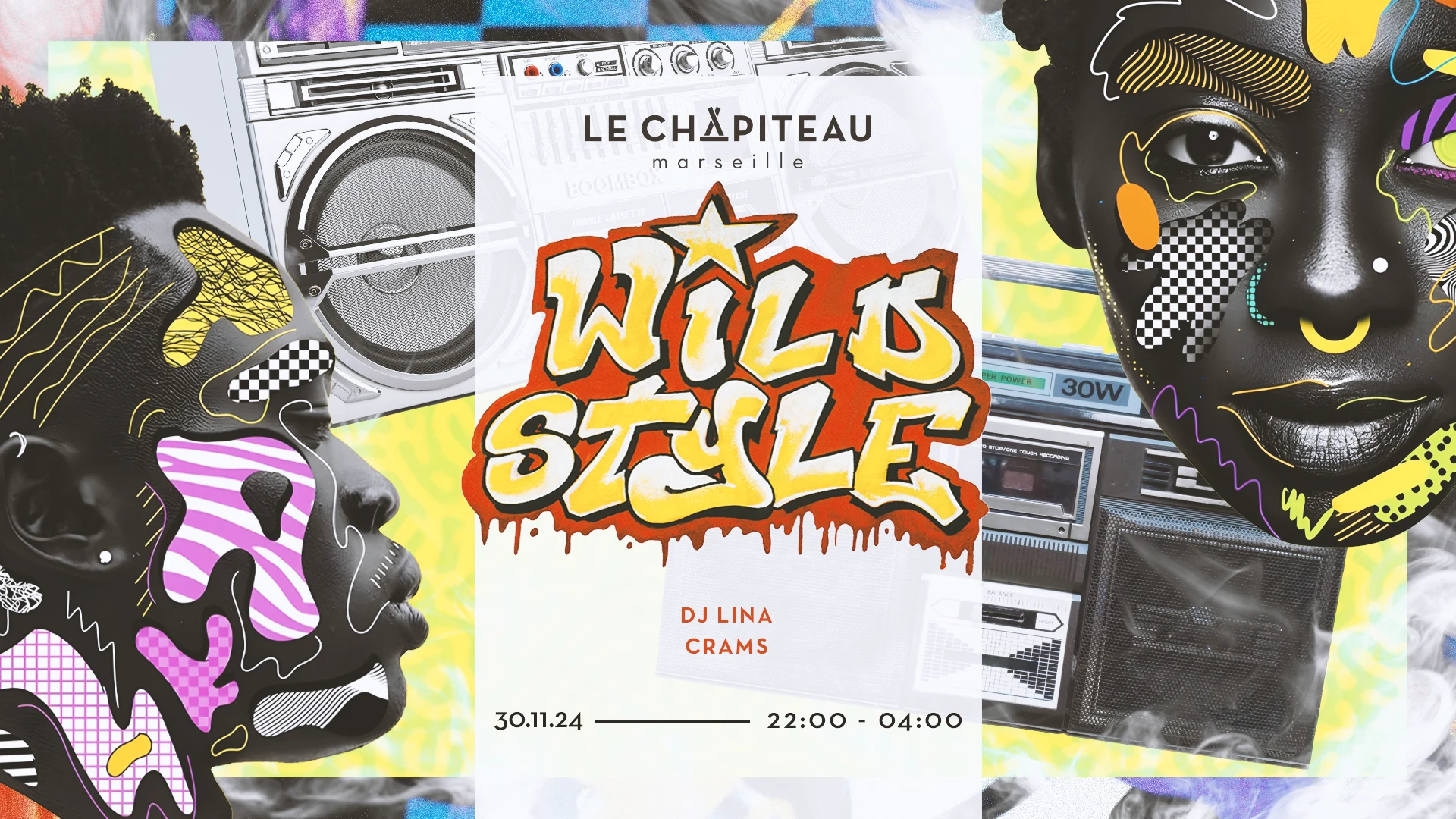 Wild Style W/ Dj Lina & Crams