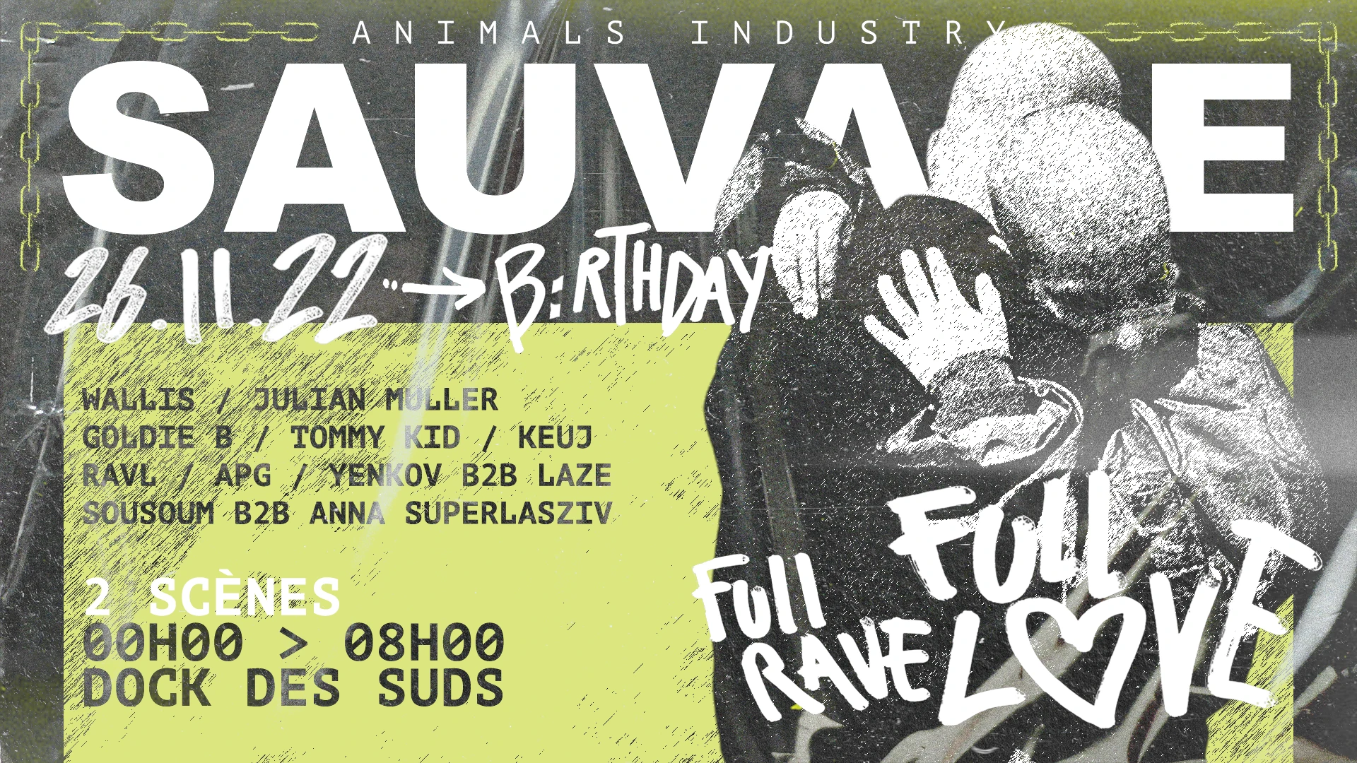 Sauvage B:Rthday / 1 Year Edition / 2 Scènes