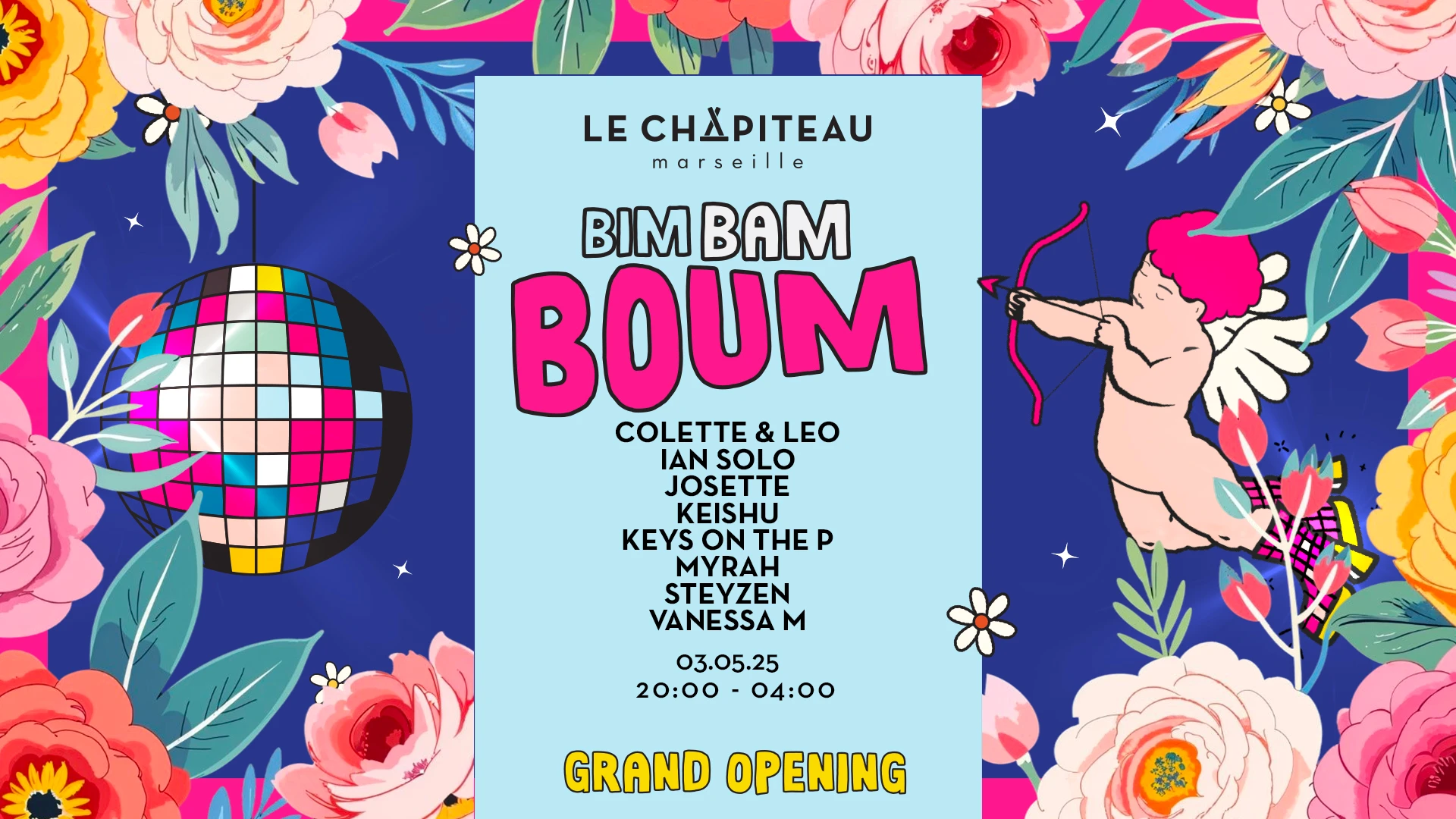 Grand Opening - Bim Bam Boum