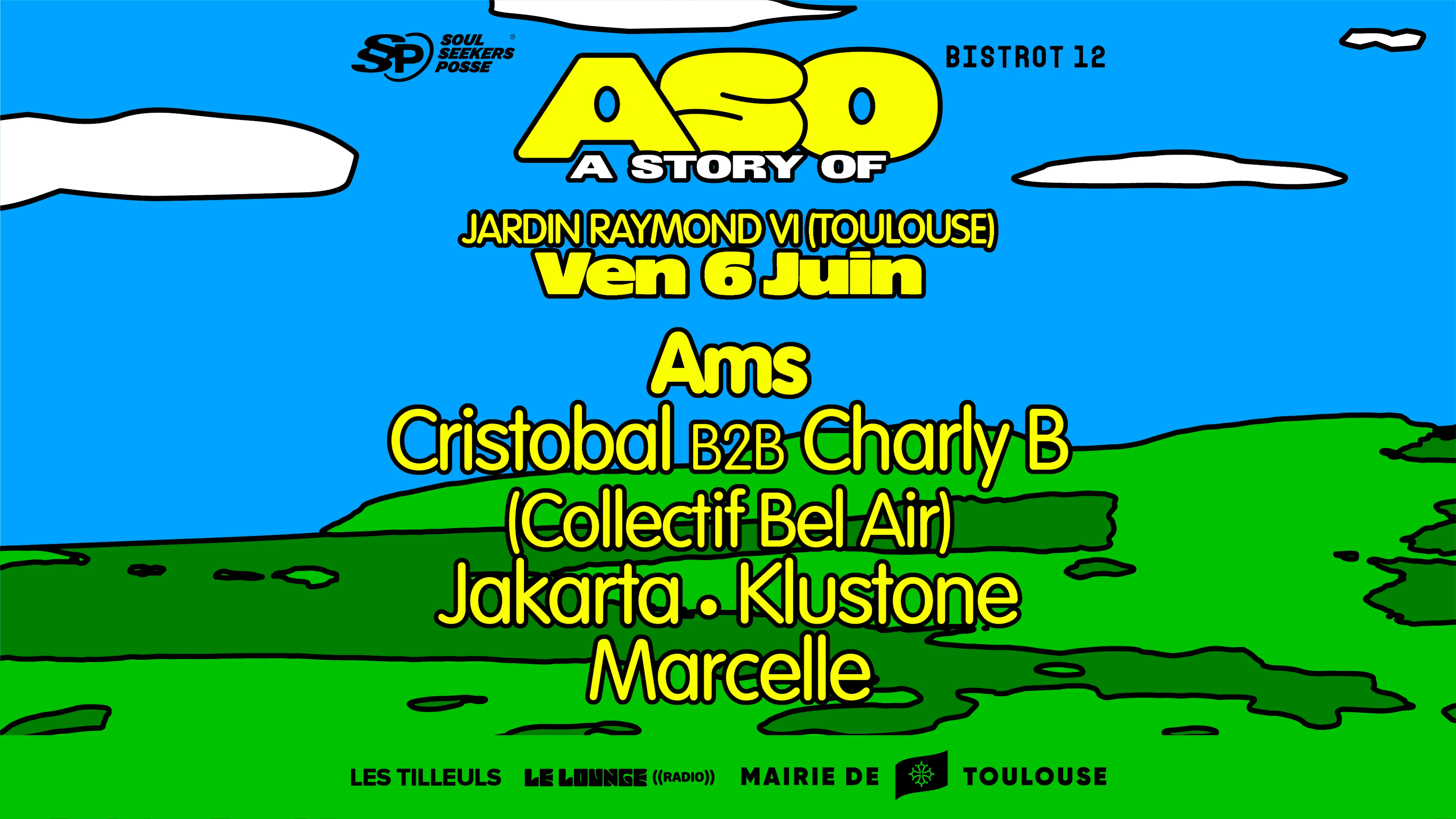 Ams, Collectif Bel Air, Jakarta, Klustone, Marcelle - Jour 1