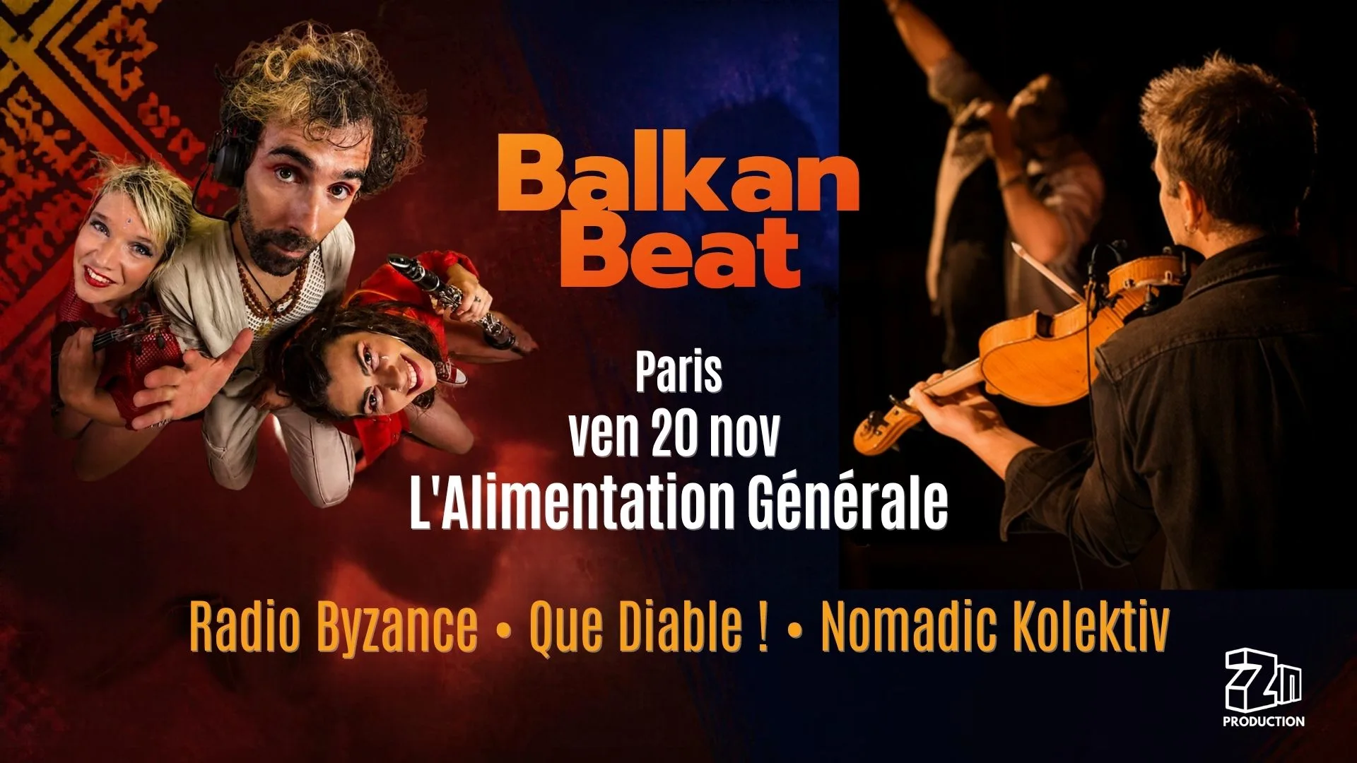 Balkanbeat Paris Live + Club