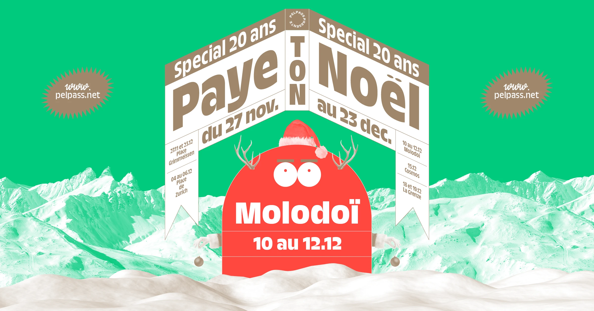 Paye Ton Noël 2026 -  Au Molodoï