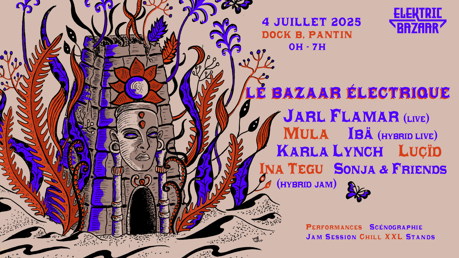 Le Bazaar Électrique: Jarl Flamar, Mula, Luçïd & More