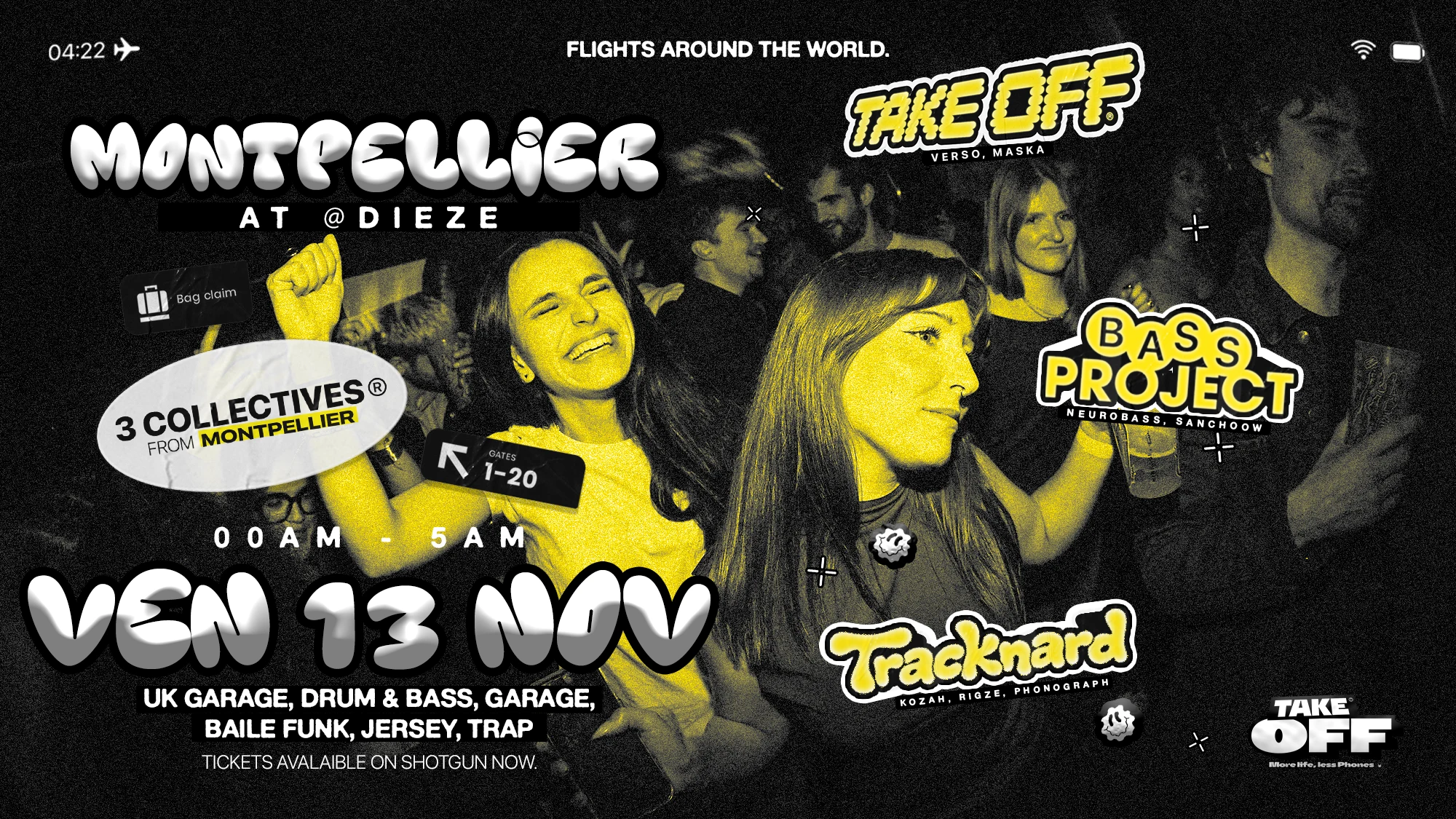Take Off "We Back" / 13 Nov @Dièze (Petite Salle)