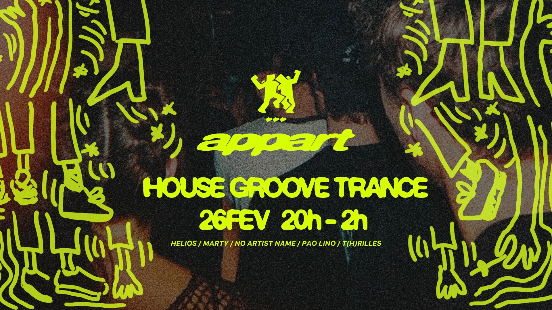 Appart - Soirée House, Hardgroove & Trance