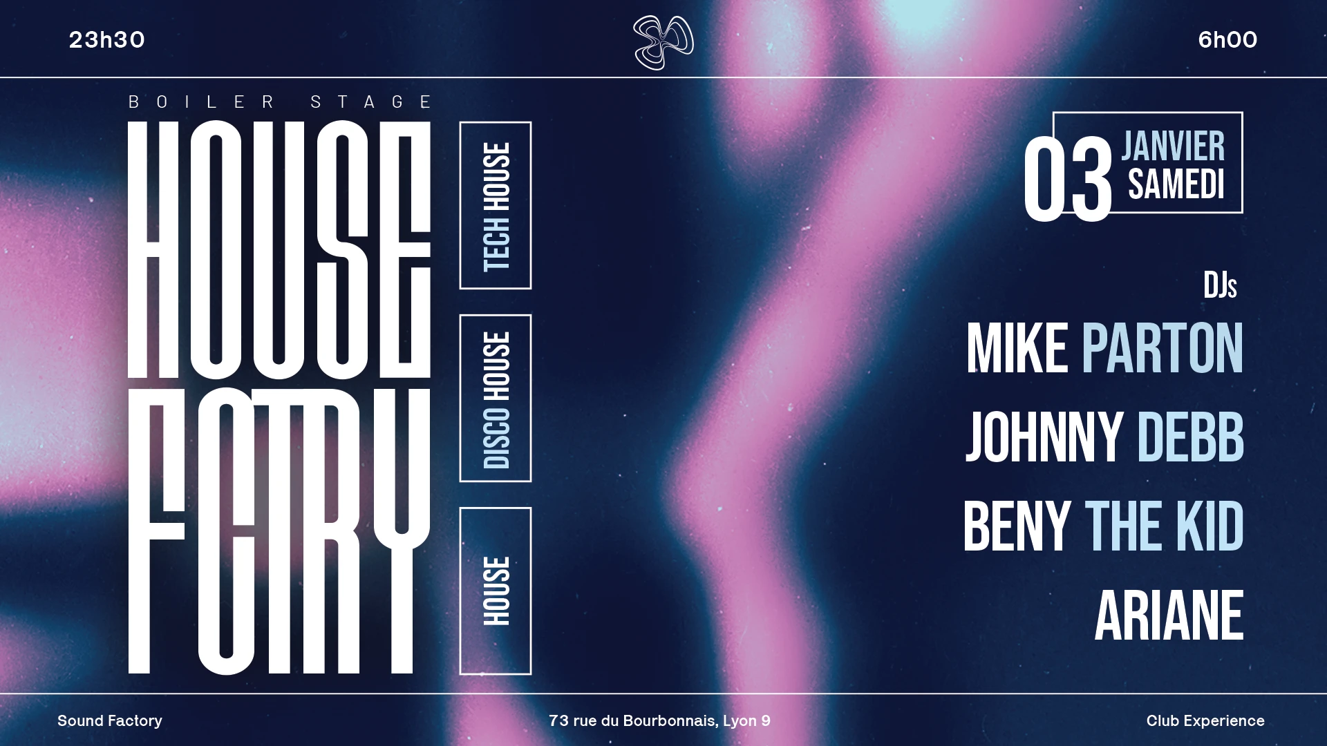 House Fctry - Mike Parton, Beny The Kid, Johnnydebb, Ariane