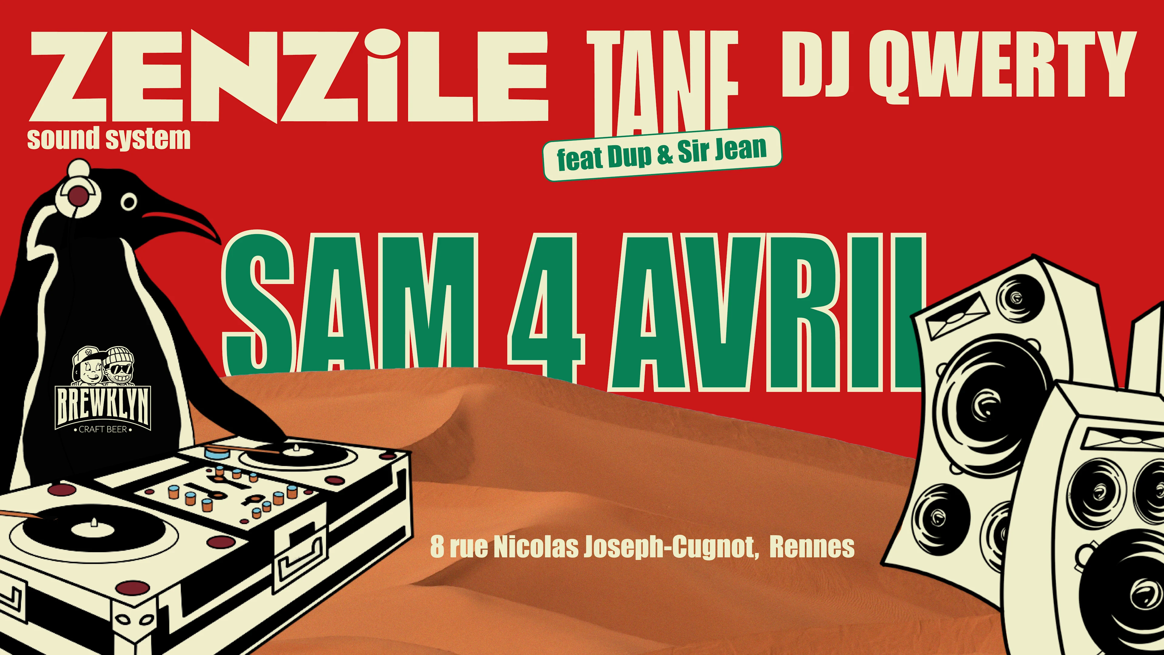 Zenzilé Sound System - Tane (Feat Dup & Sir Jean) -Dj Qwerty