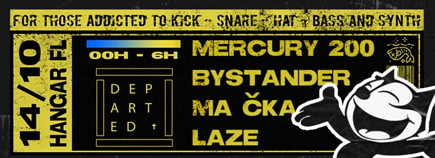 Departed W/ Mercury 200, Mac Ka, Laze, Bystander