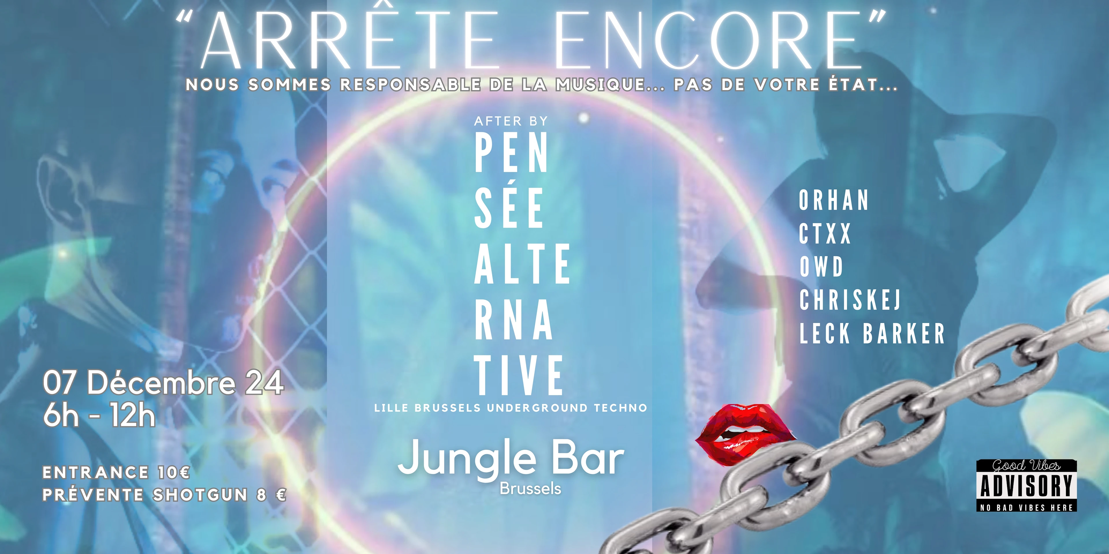 "Arrête Encore" After By Pensée Alternative @T Jungle Bar