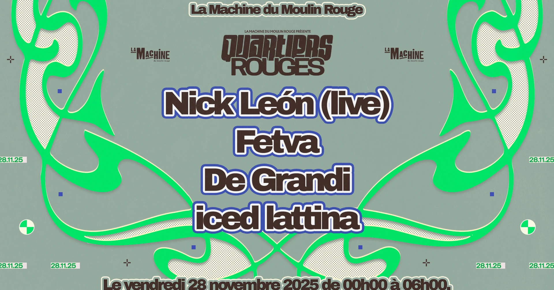Quartiers Rouges W/ Nick Leon (Live), Fetva...