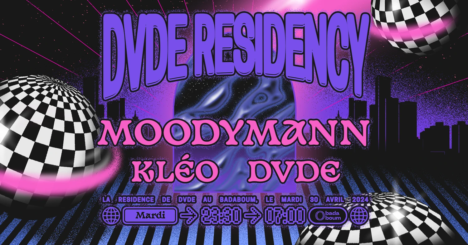 Club — Dvde Residency Invite Moodymann (+) Kléo