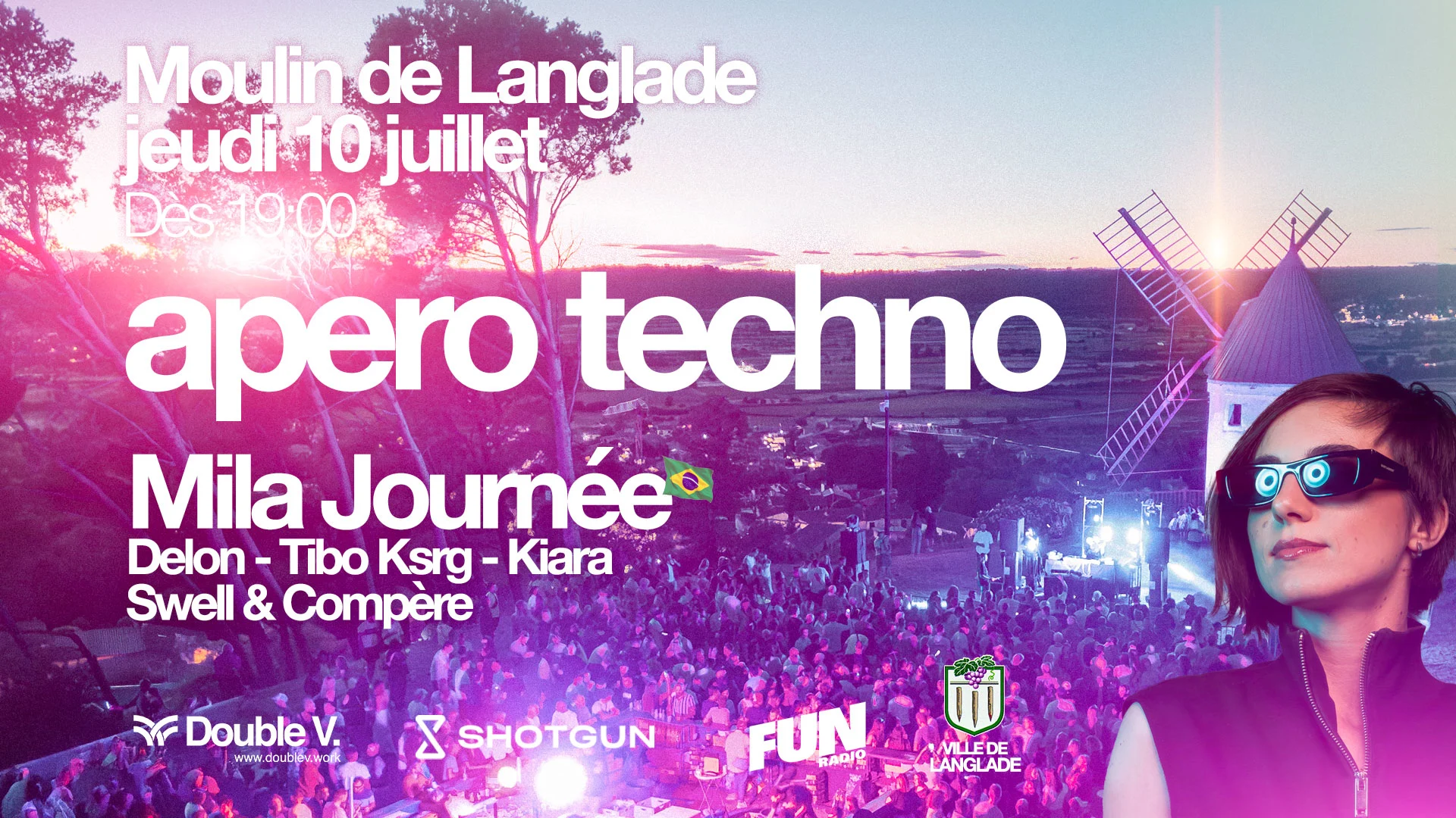 Mila Journée X Apero Techno Au Moulin De Langlade