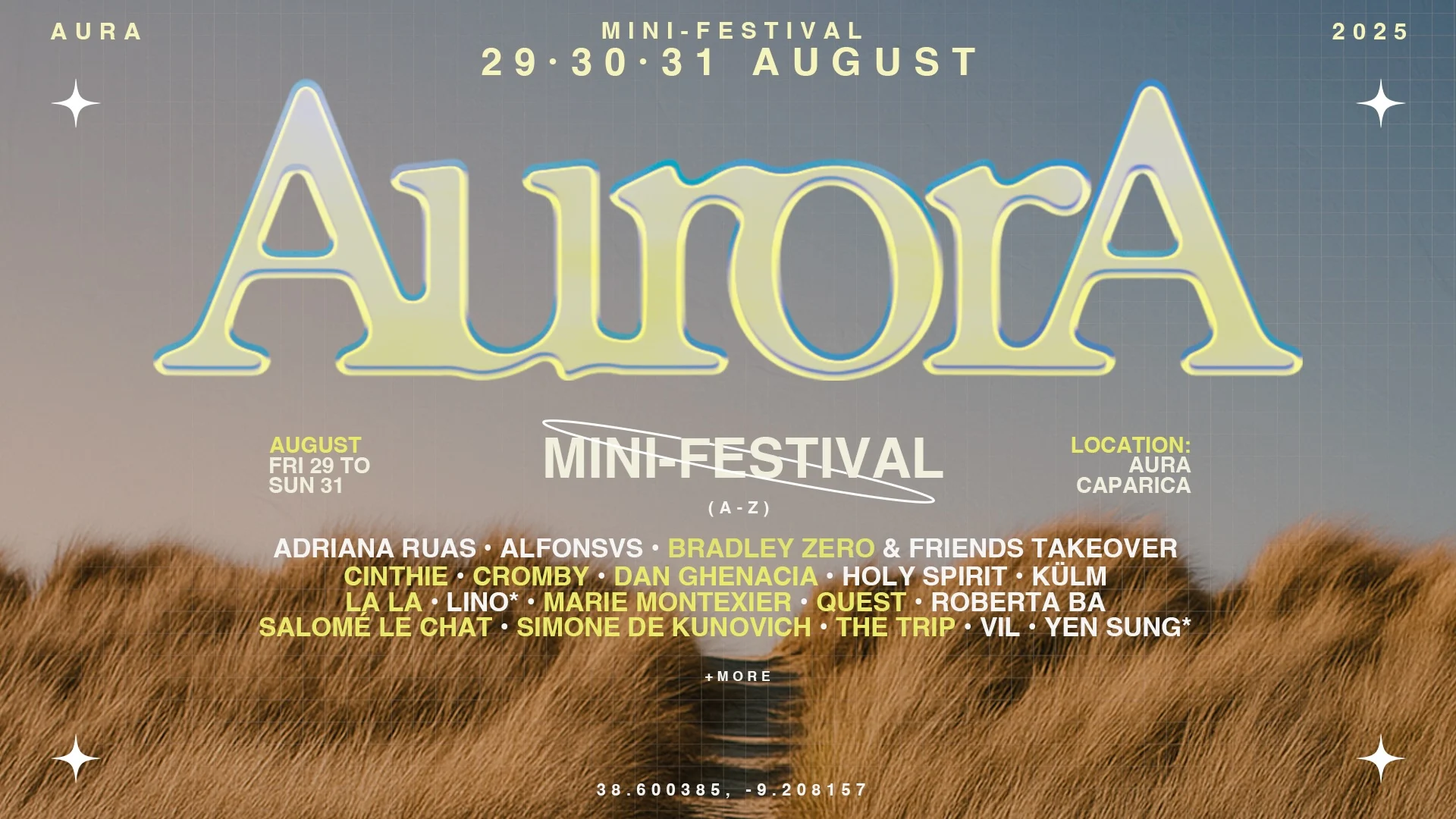 Aurora Mini-Festival By The Beach, Friday To Sunday