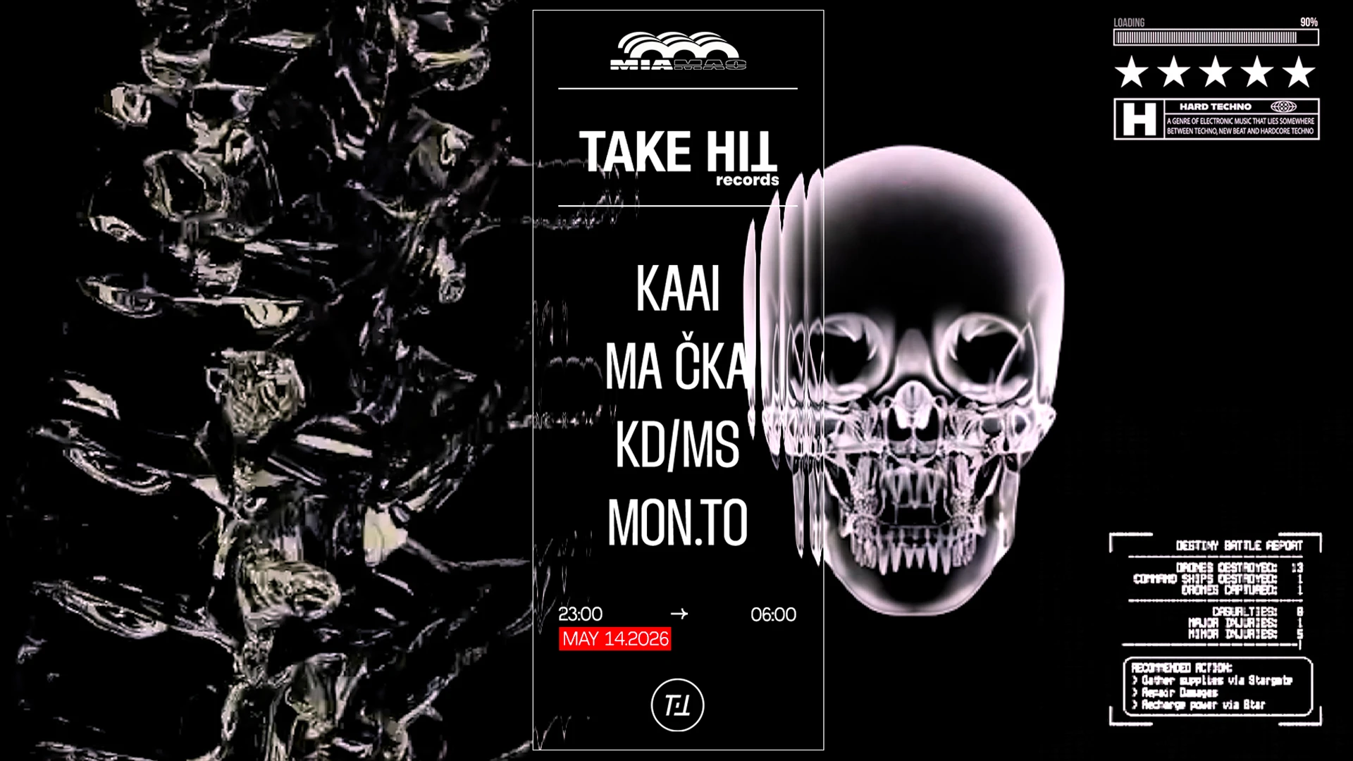 Take Hit : Kaai, Ma Cka, Kd/Ms, Mon.To
