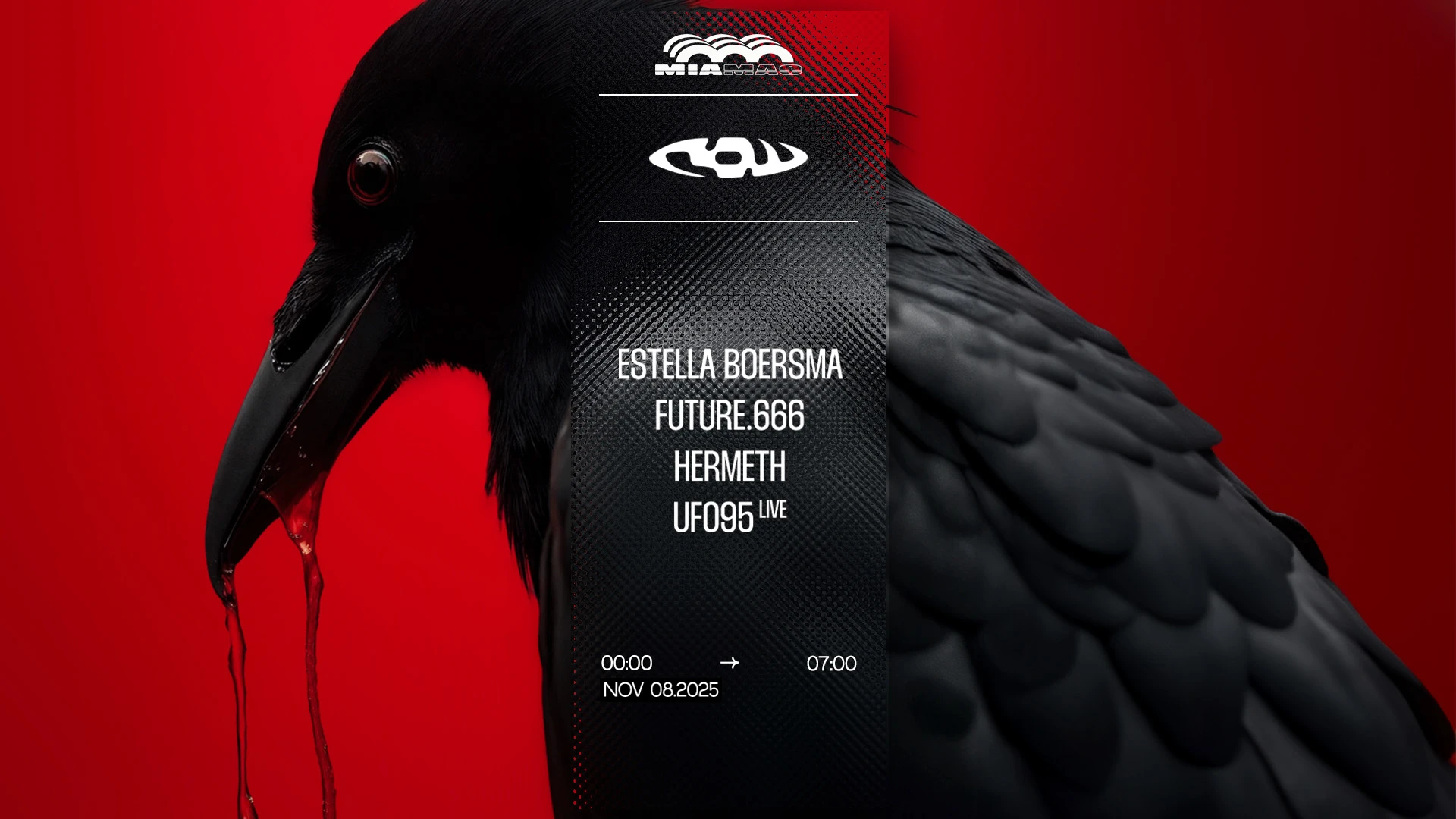 Raw: Future.666, Estella Boersma, Ufo95 Live, Hermeth