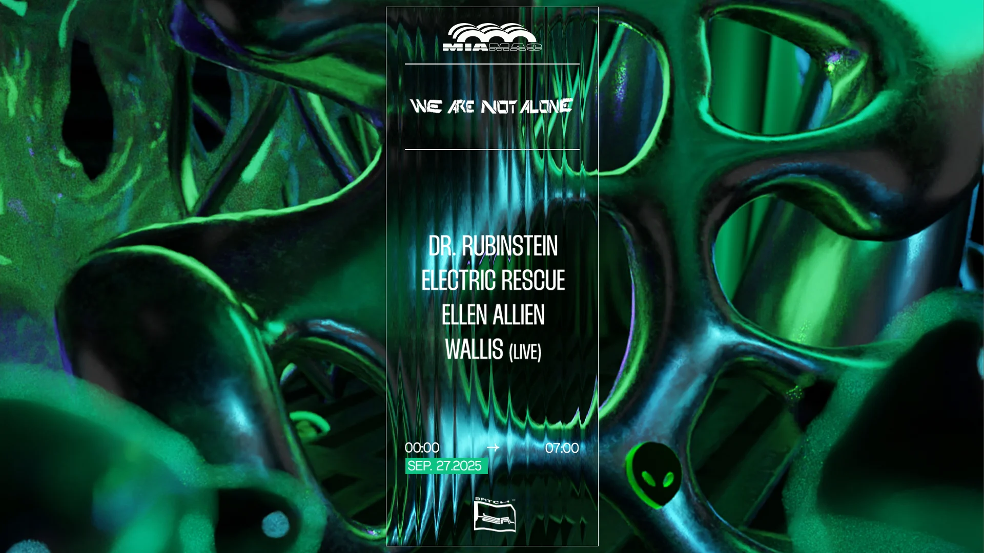 We Are Not Alone: Ellen Allien, Dr. Rubinstein, Wallis &More