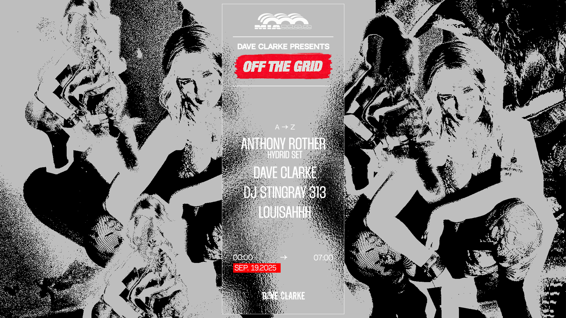 Off The Grid: Dj Stingray 313, Louisahhh, Dave Clarke & More