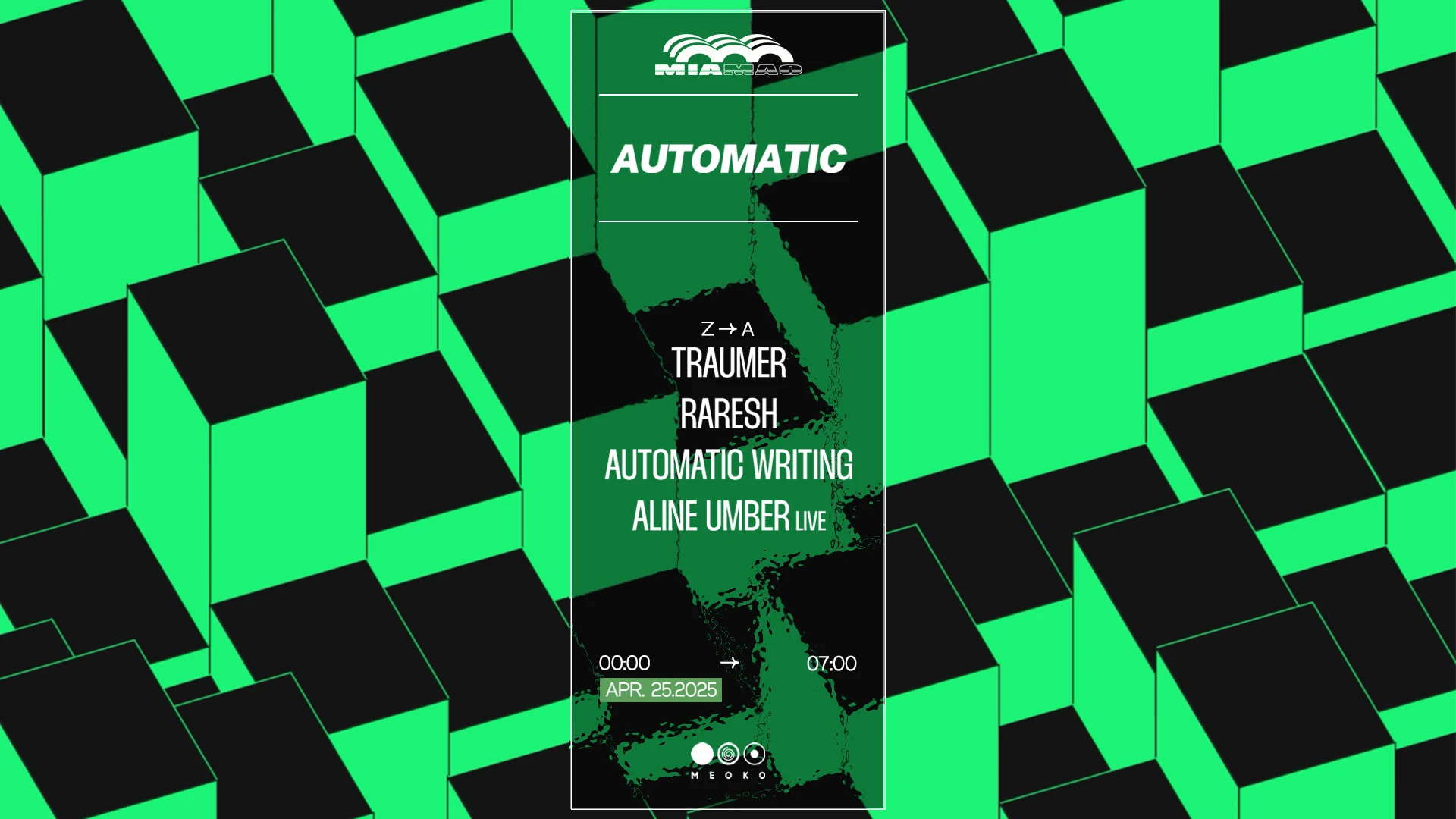 Automatic : Traumer, Raresh, Aline Umber (Live), Atwt