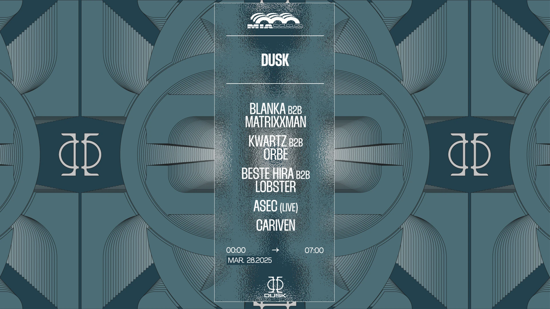 Dusk : Matrixxman B2b Blanka, Beste Hira B2b Lobster & More