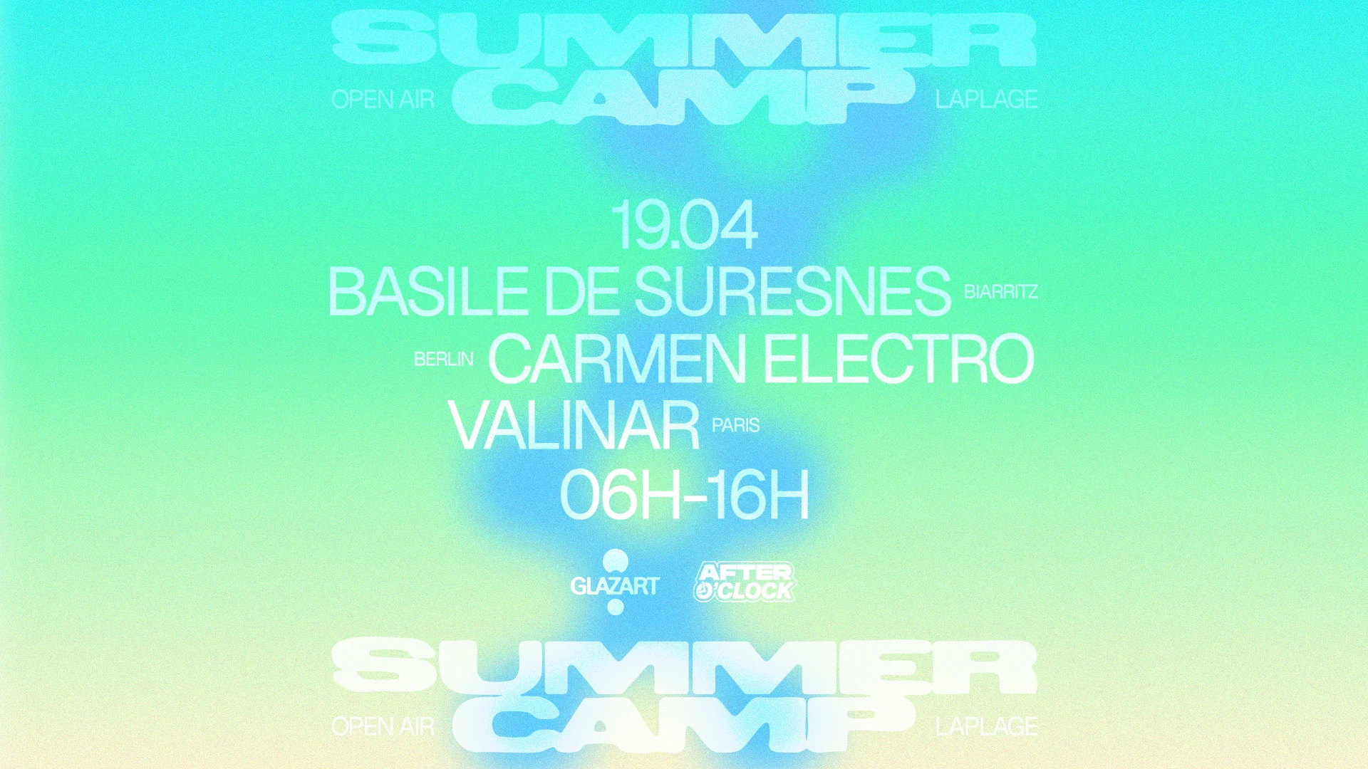 After O'clock X La Plage Open Air : Carmen Electro & More