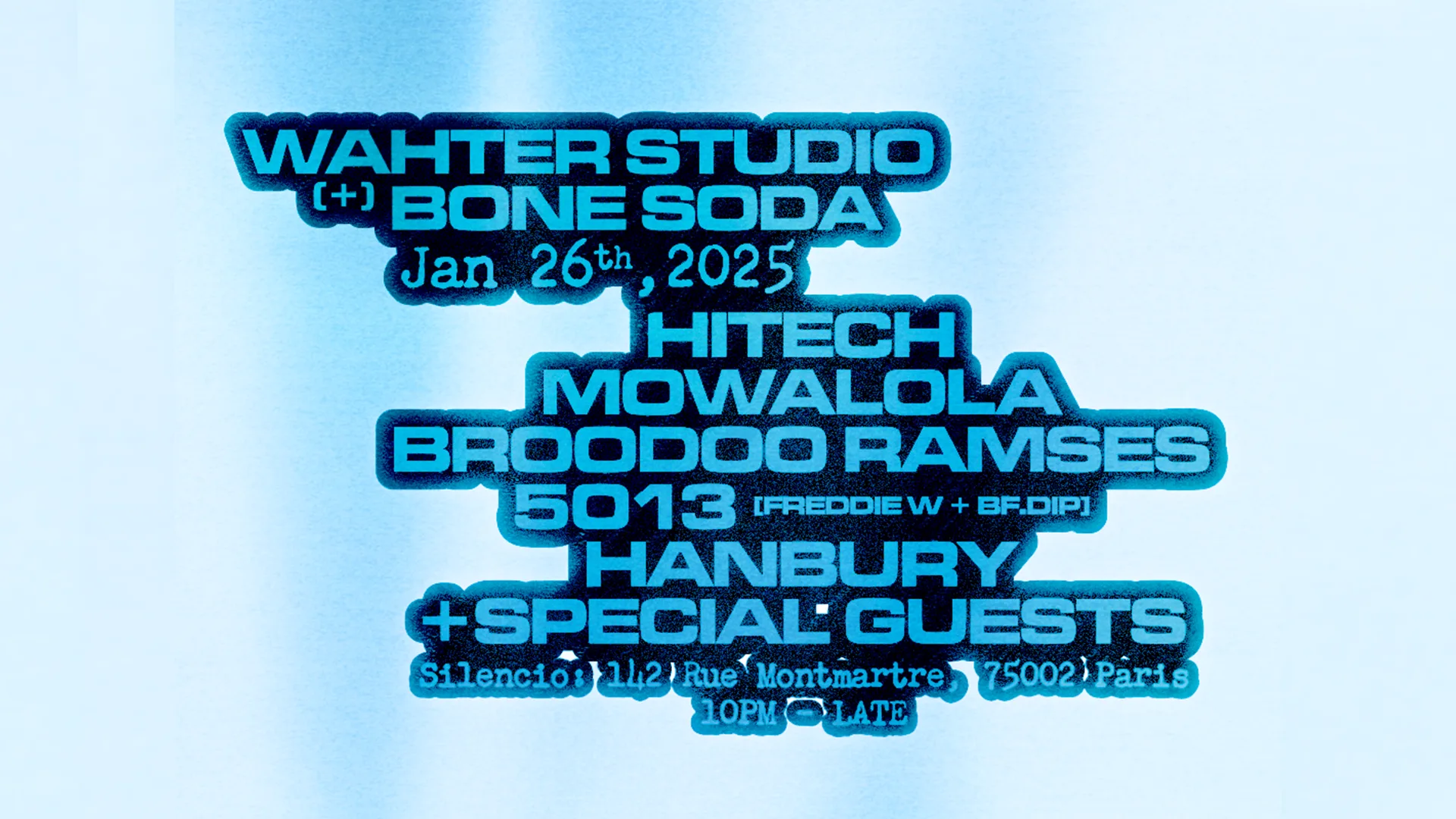 Wahter Studio X Bone Soda