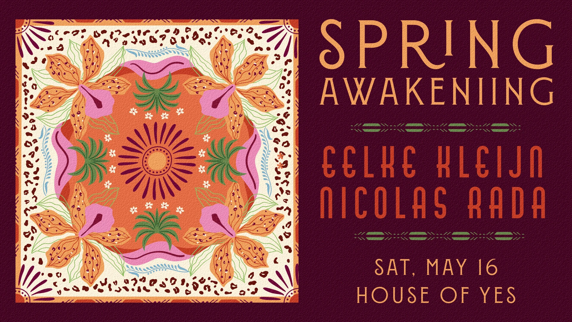 Spring Awakening: Eelke Kleijn, Nicolas Rada