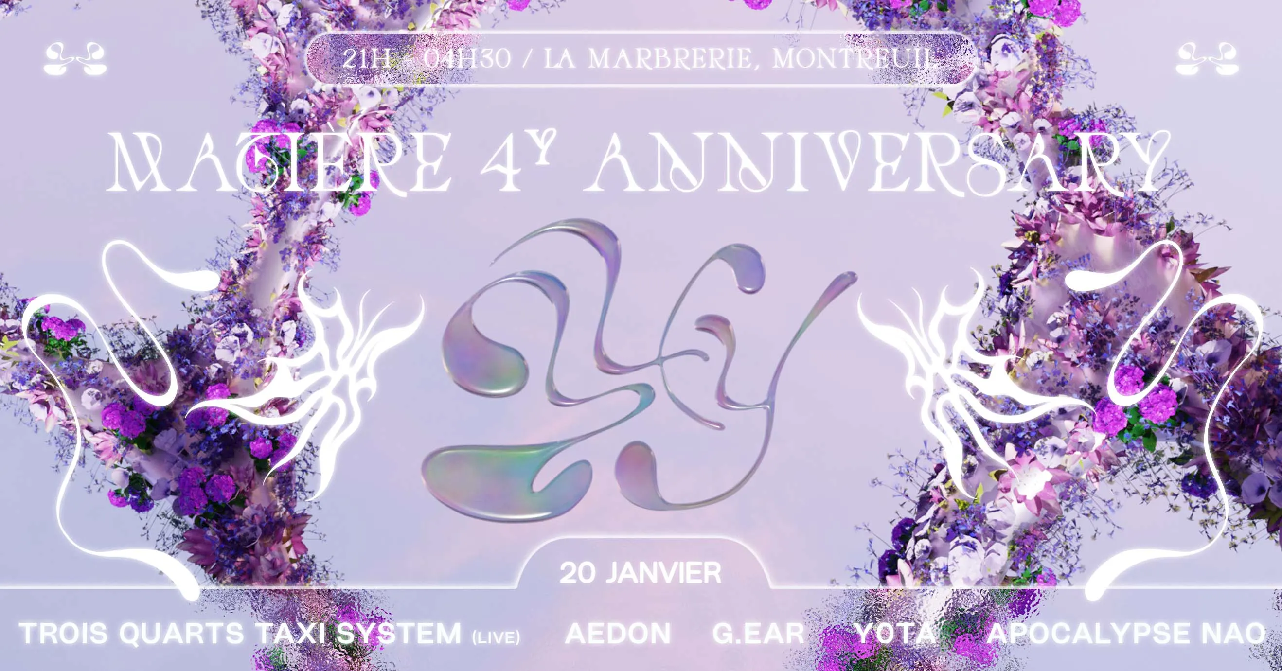 Matière 4y Anniversary