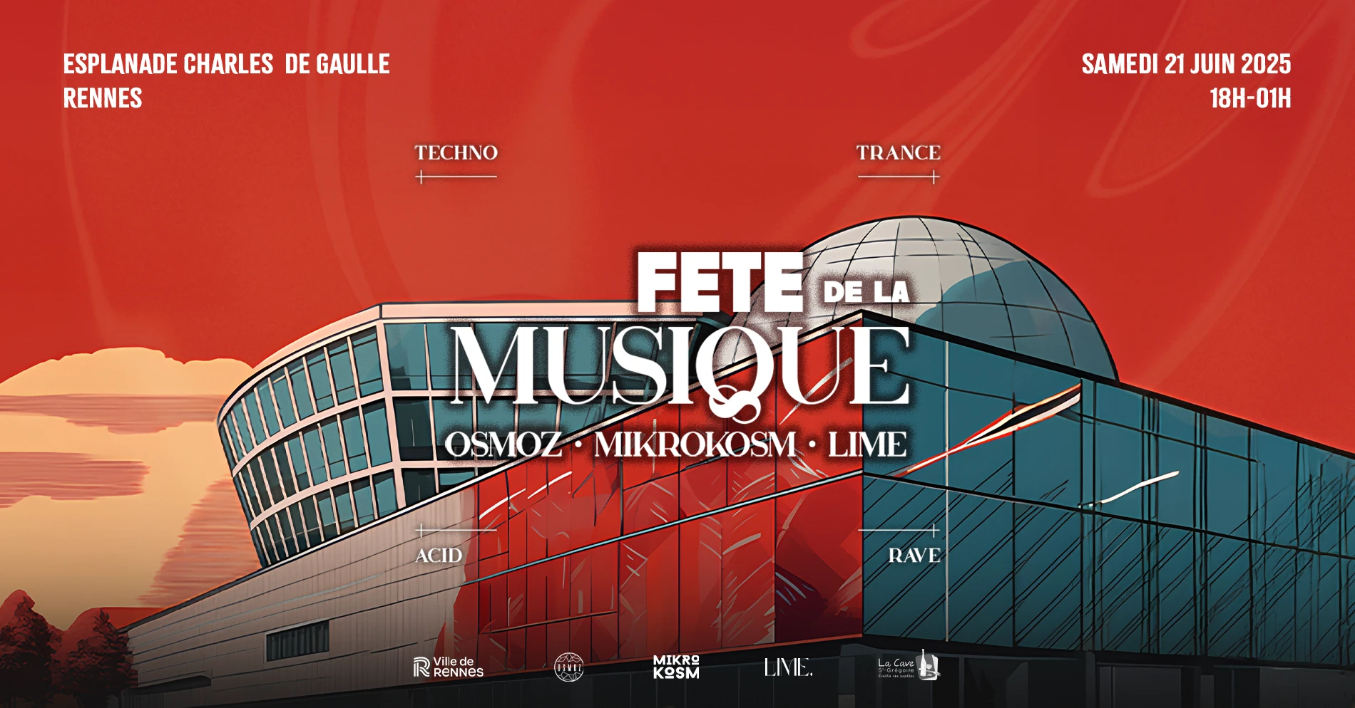 Fête De La Musique Rennes | Osmoz - Mikrokosm - Lime