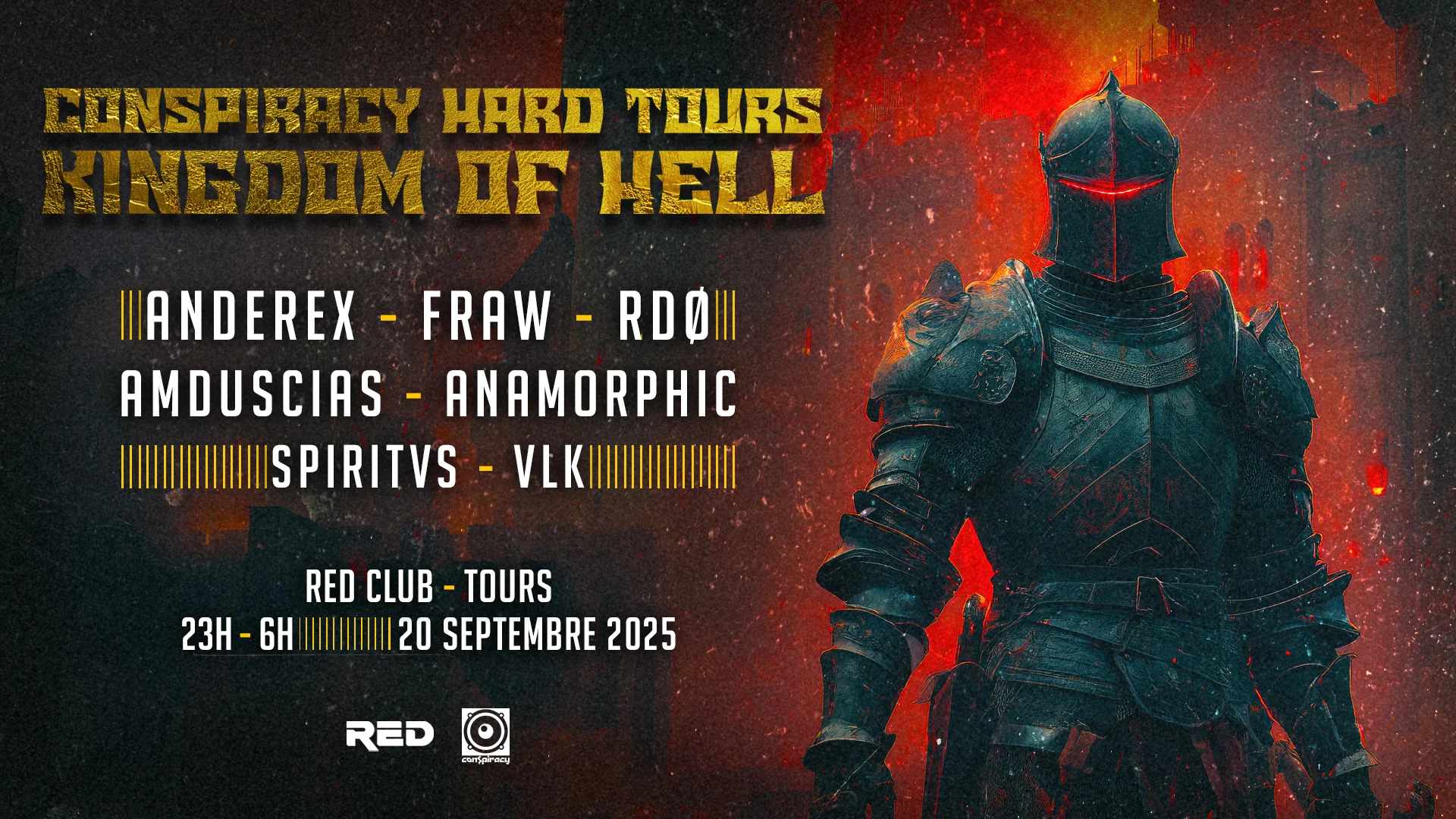 Conspiracy Hard Tours - Kindgom Of Hell
