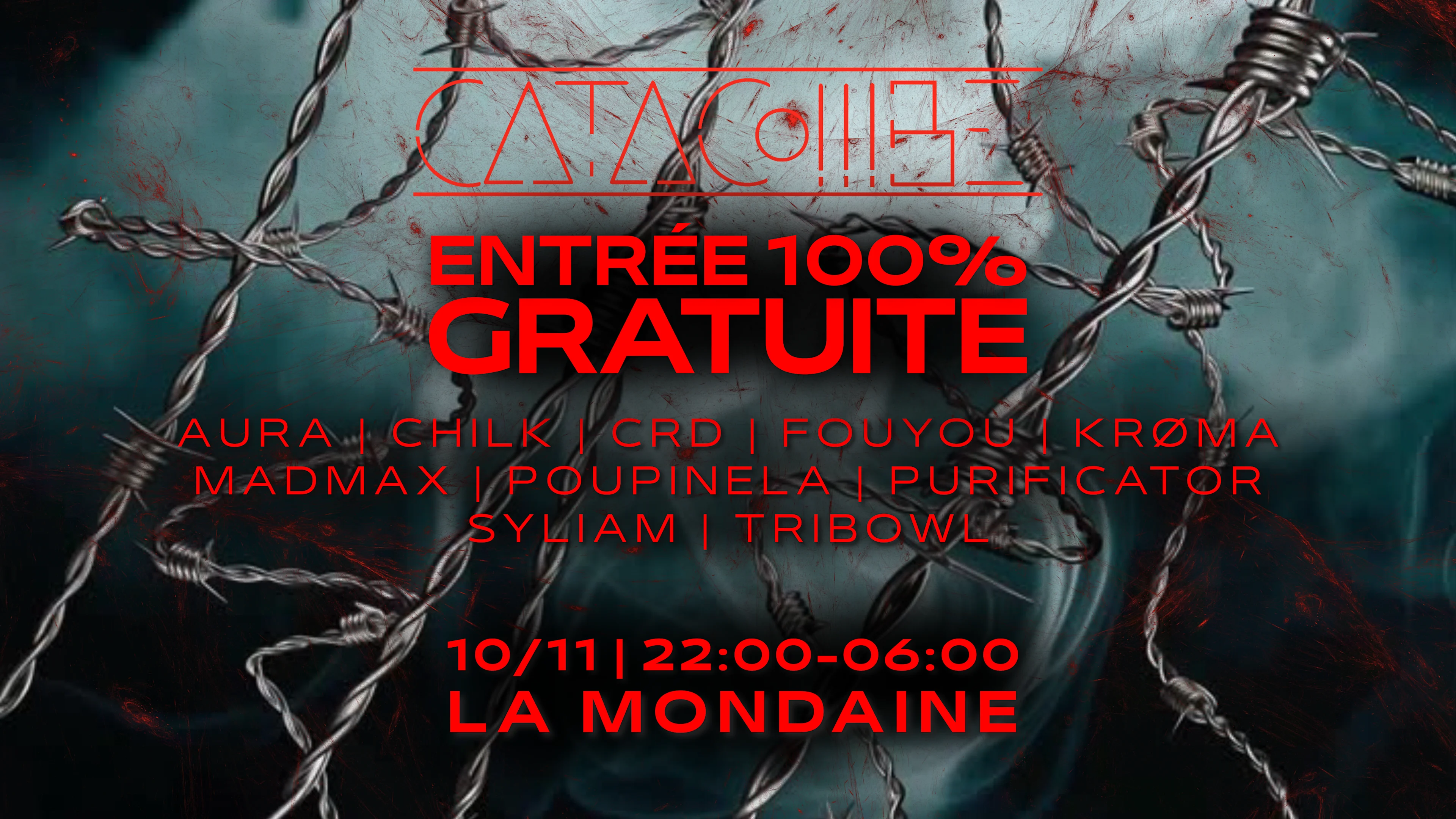 Entrée 100% Gratuite