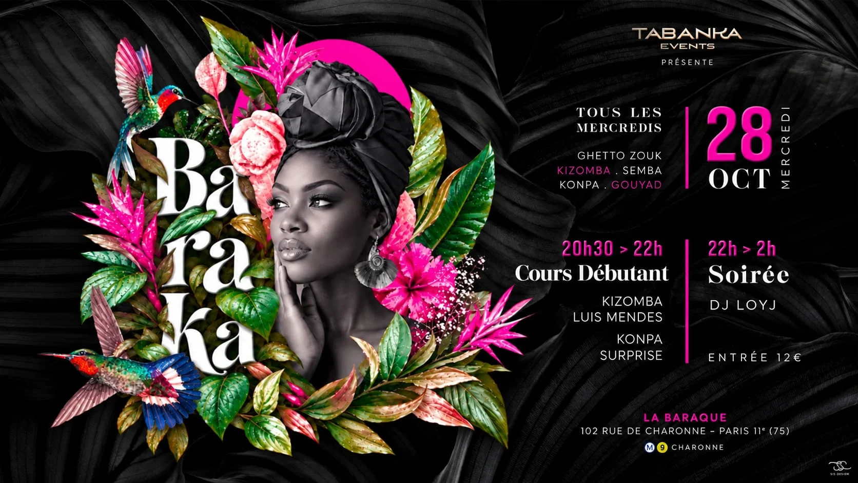 Bakara: Soirée Kizomba, Konpa...